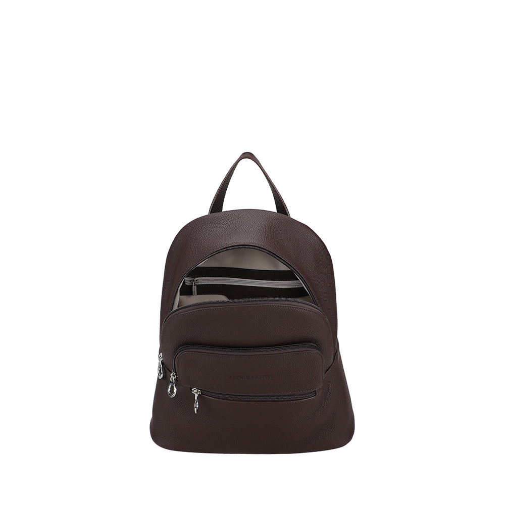 arthur-et-aston-rosalia-petit-sac-dos-cuir-chocolat image 6