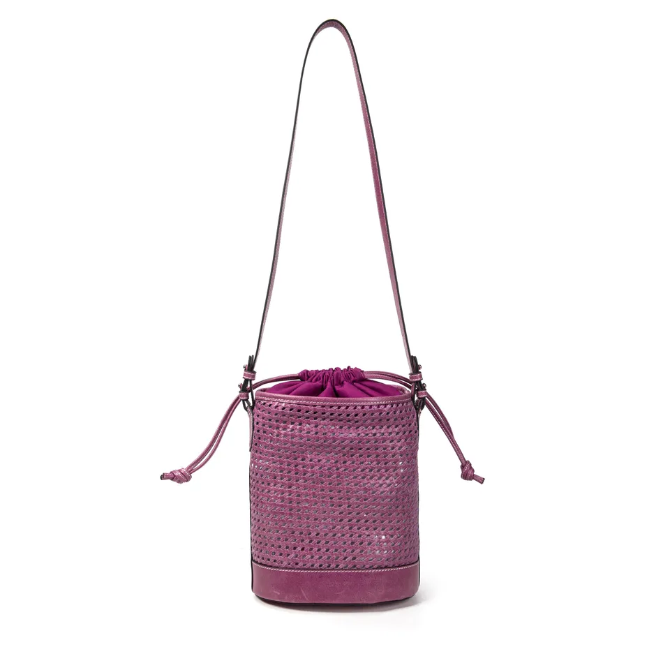 kate-lee-louvre-sac-seau-cuir-orchid-e-tress-19x25-cm image 1