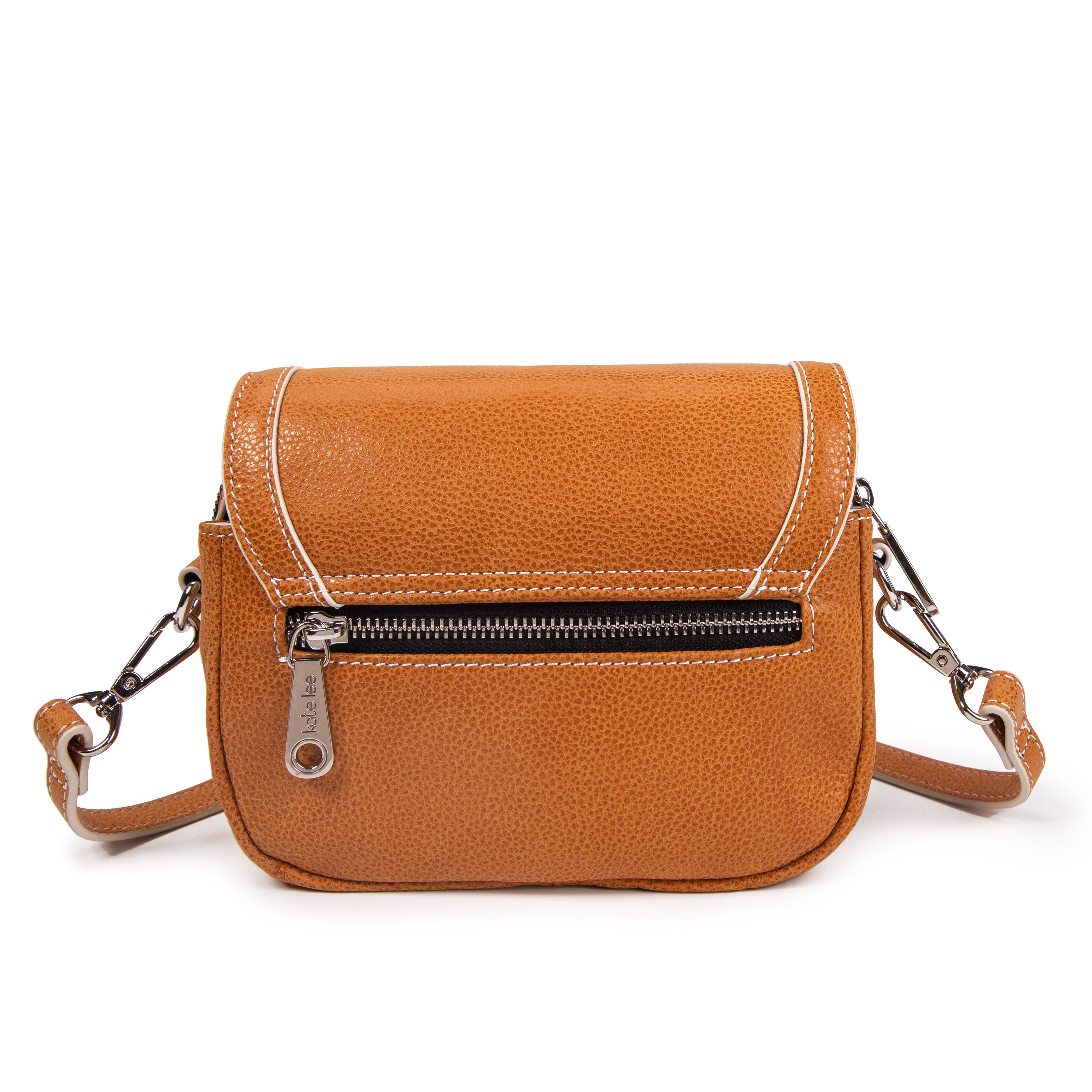 kate-lee-adrielle-sac-bandouli-re-camel-vachette-grain-e image 4