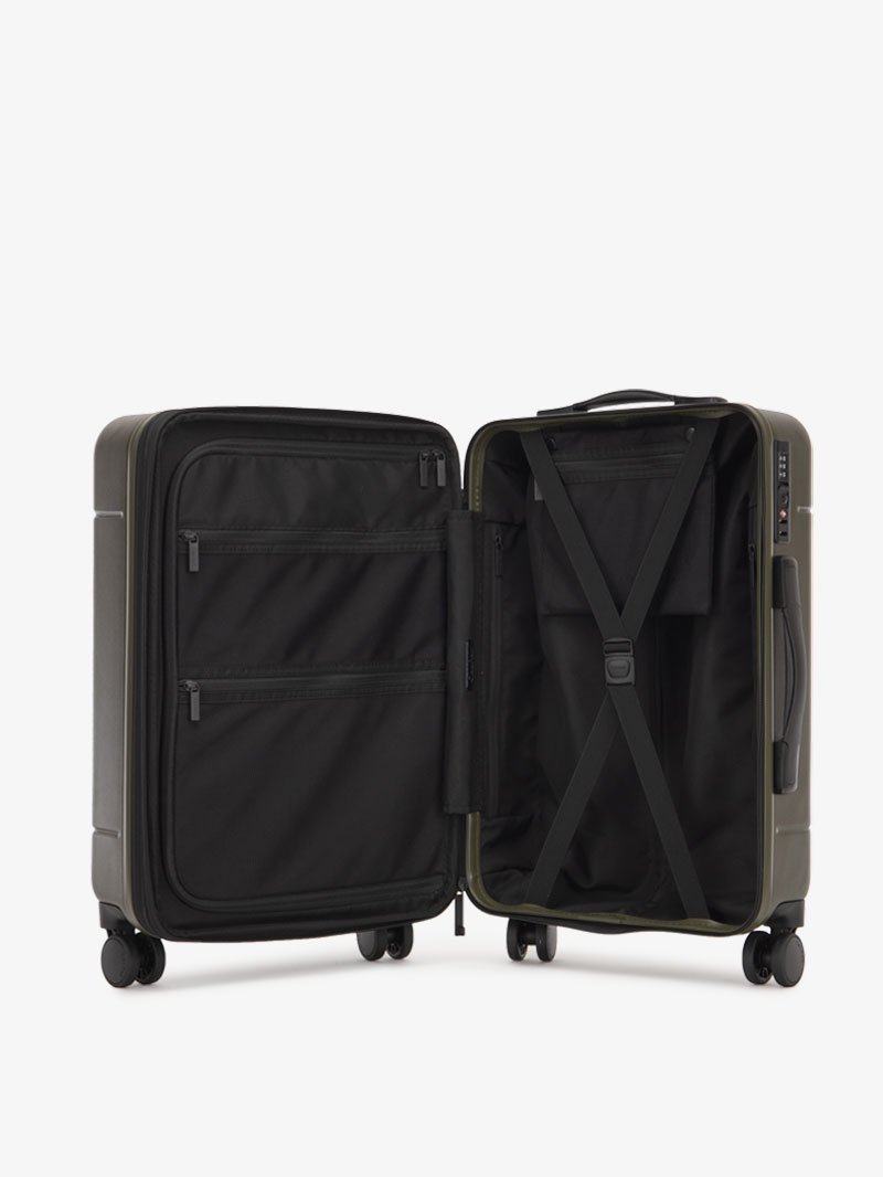 calpak-hue-valise-rigide-medium-chocolat-extensible image 8