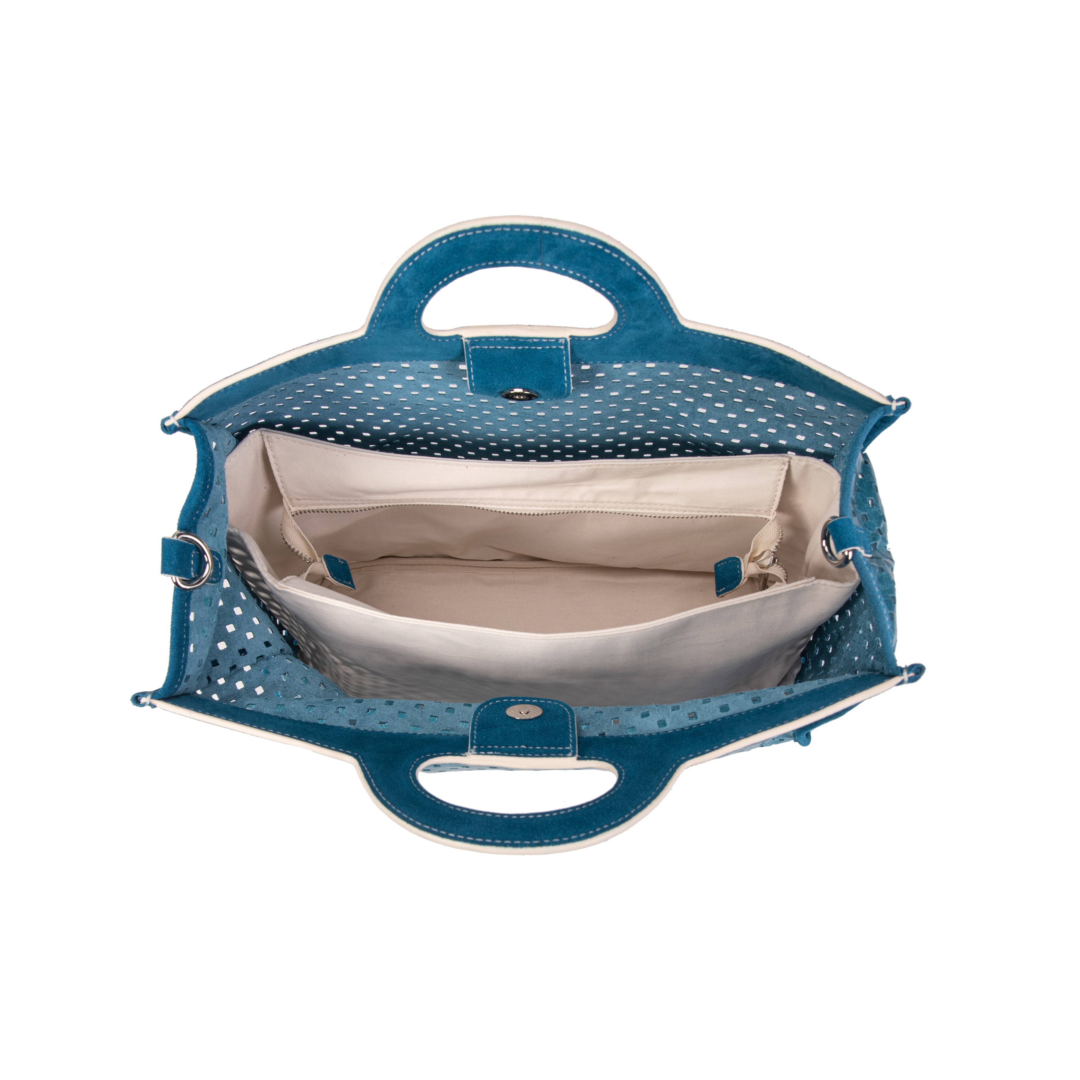 kate-lee-gae-sac-cabas-cuir-bleu-perfor-36-cm image 3