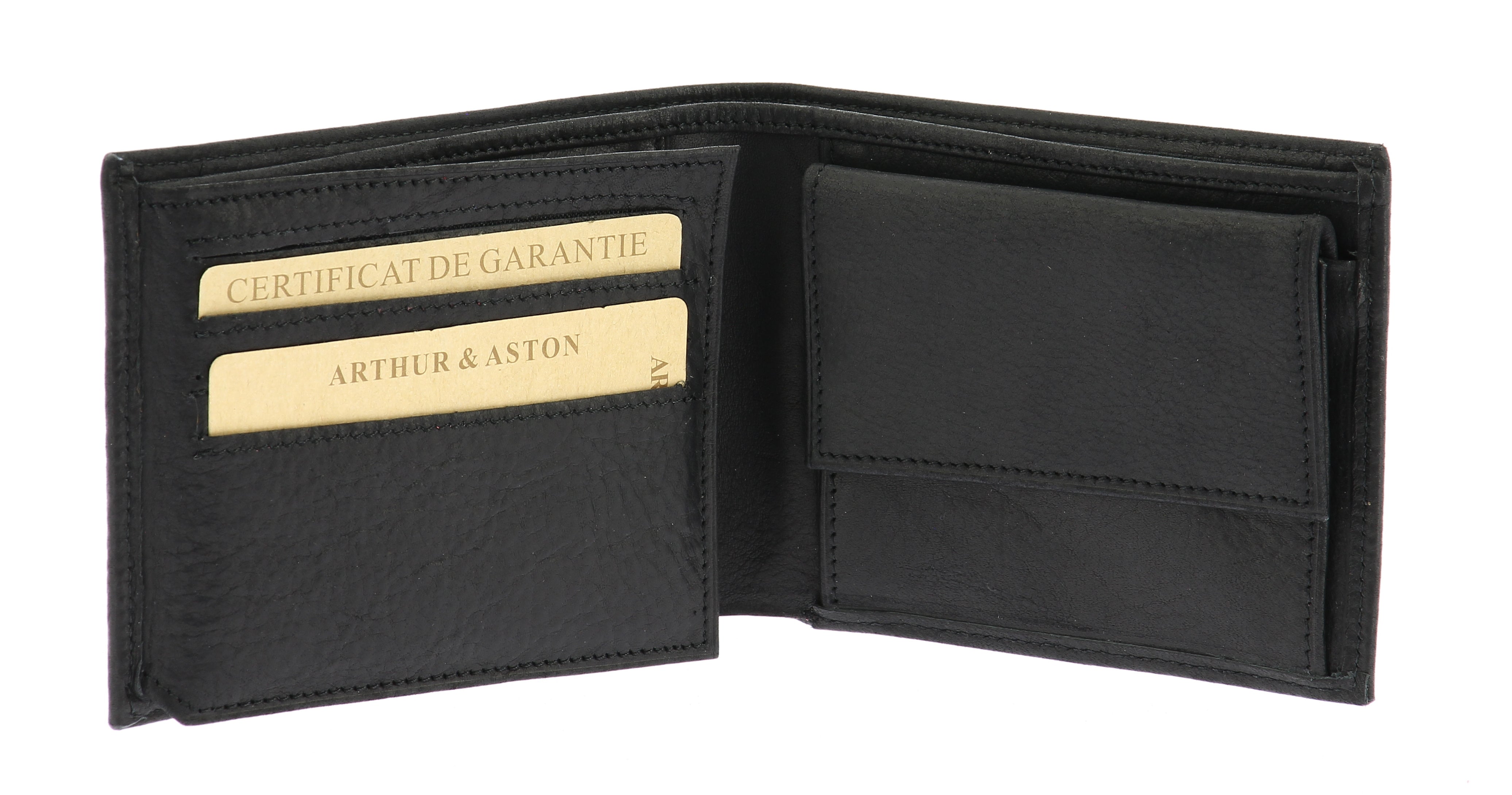 arthur-et-aston-louis-portefeuille-cuir-italien-noir-gras image 8