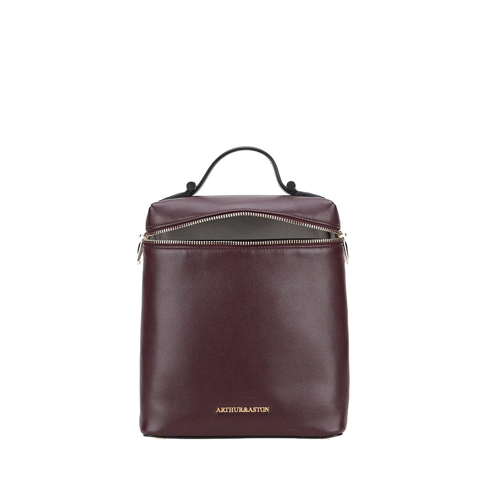 arthur-et-aston-elma-sac-dos-cuir-noir image 8