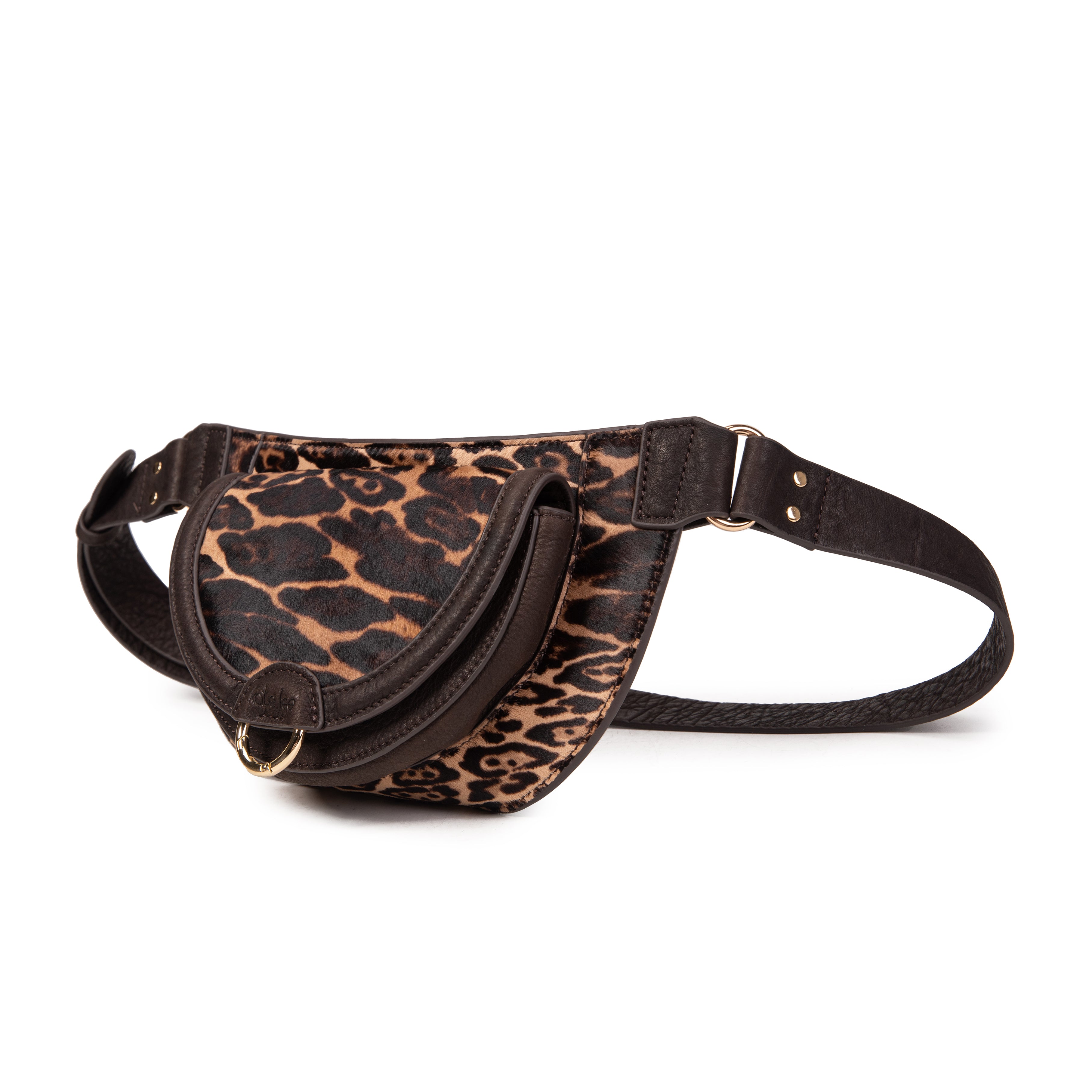 kate-lee-ully-sac-banane-cuir-l-opard-camel image 2