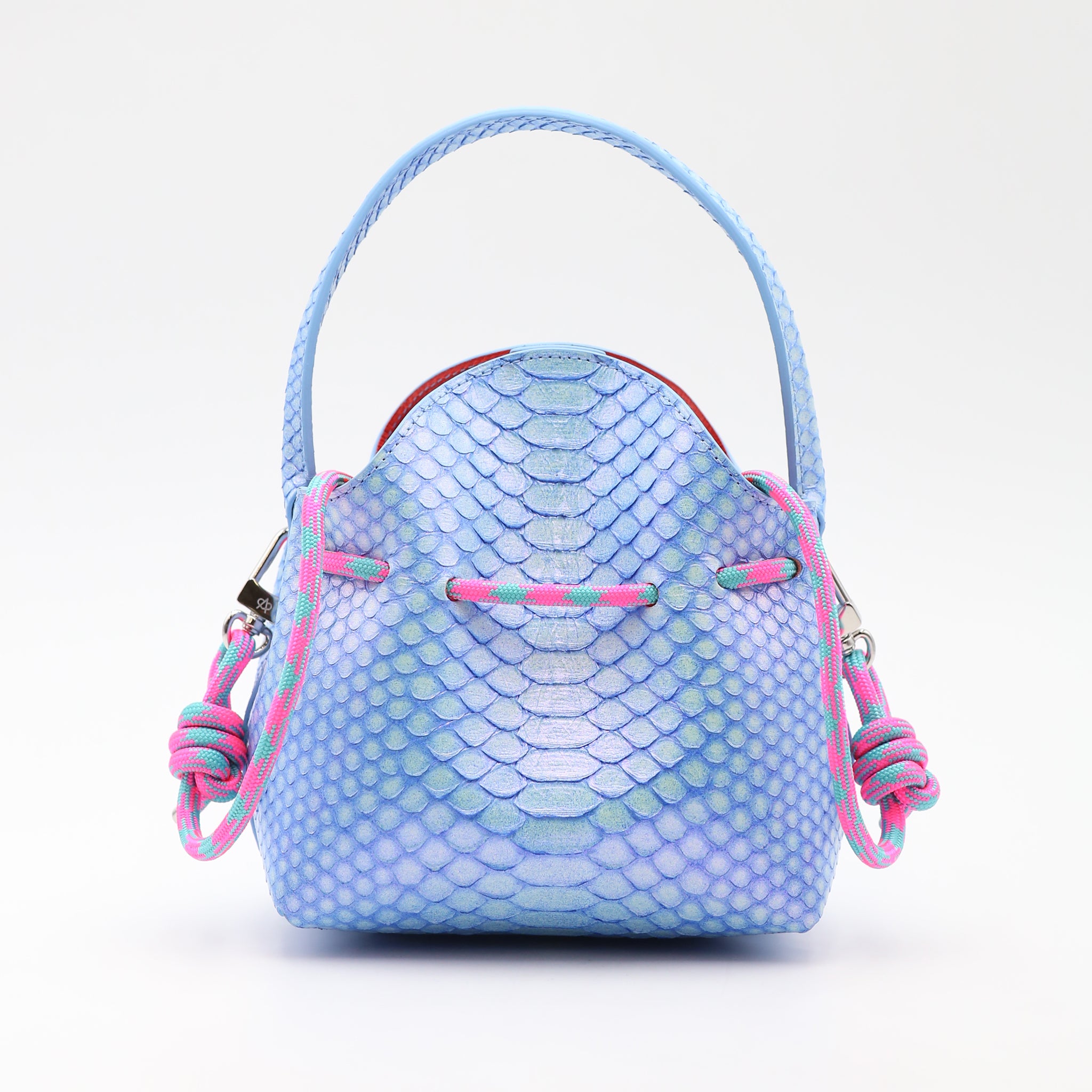 atelier-penso-mini-bucket-sac-seau-cuir-python-extasy-corde image 3