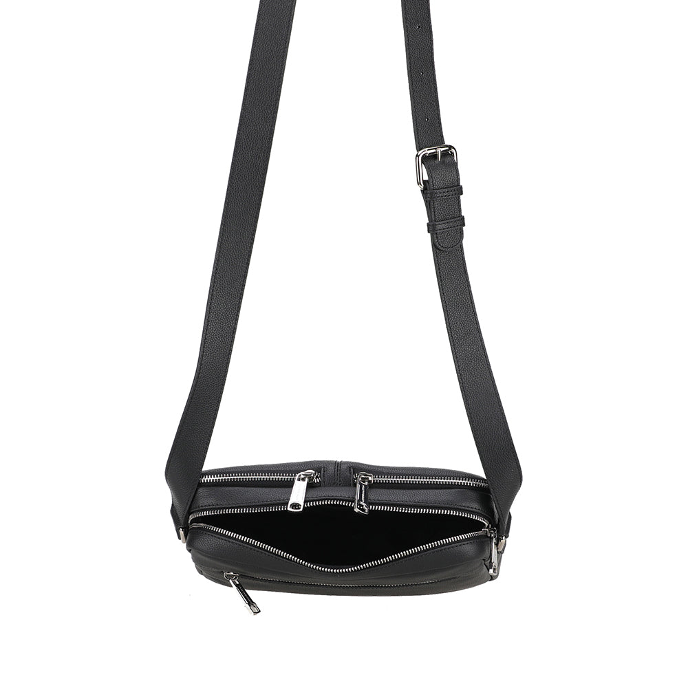 arthur-et-aston-ga-l-petite-besace-cuir-noir-zipp-e image 4