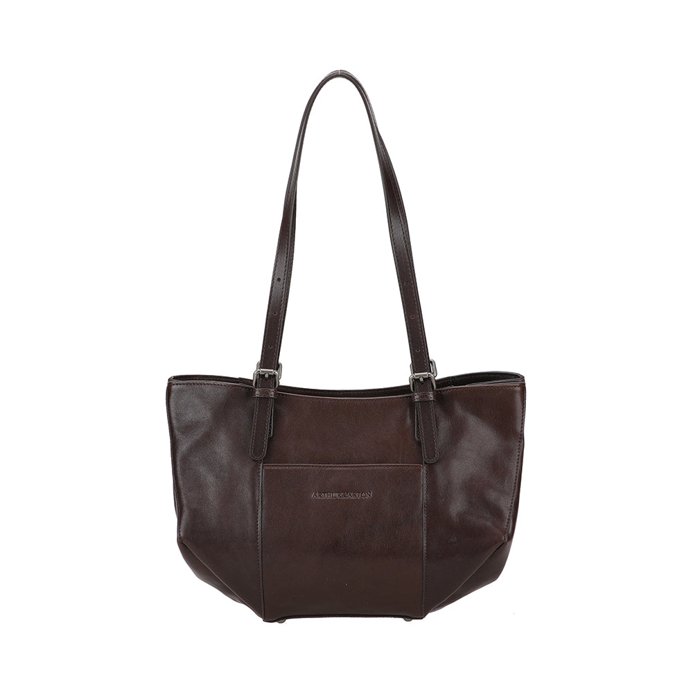arthur-et-aston-edith-sac-cabas-cuir-caf image 1