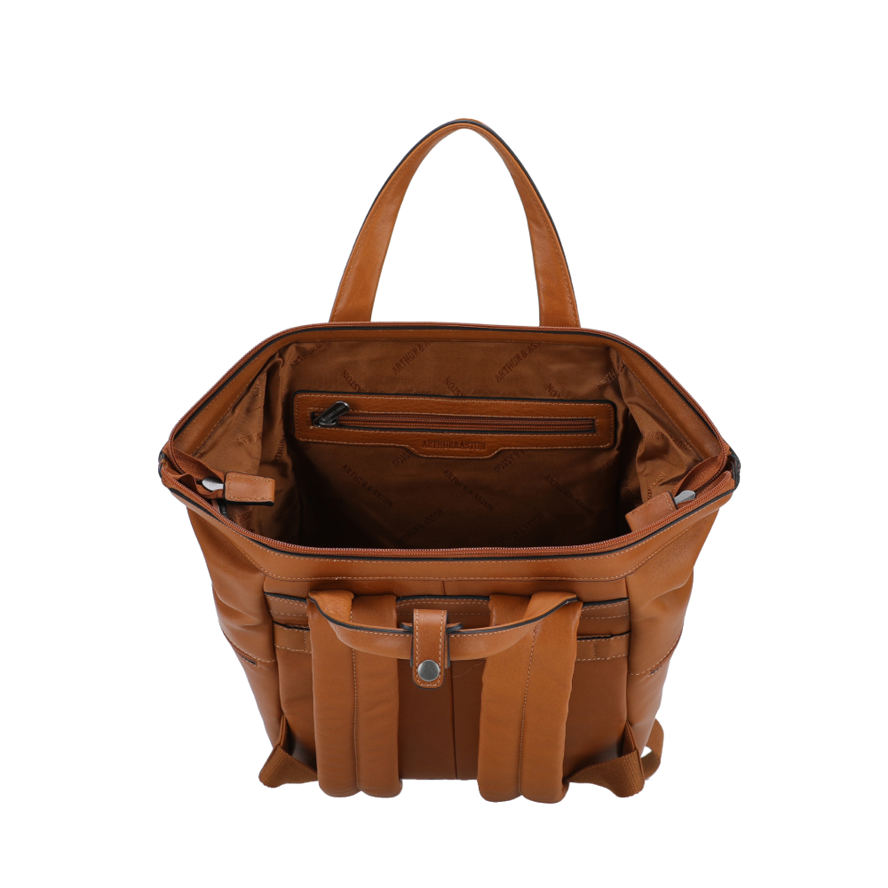 arthur-et-aston-l-on-sac-dos-cuir-noir-compact image 8