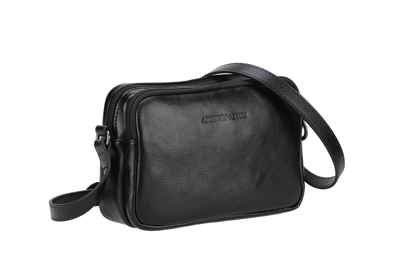 arthur-et-aston-edith-sac-travers-m-cuir-beige-compact image 6