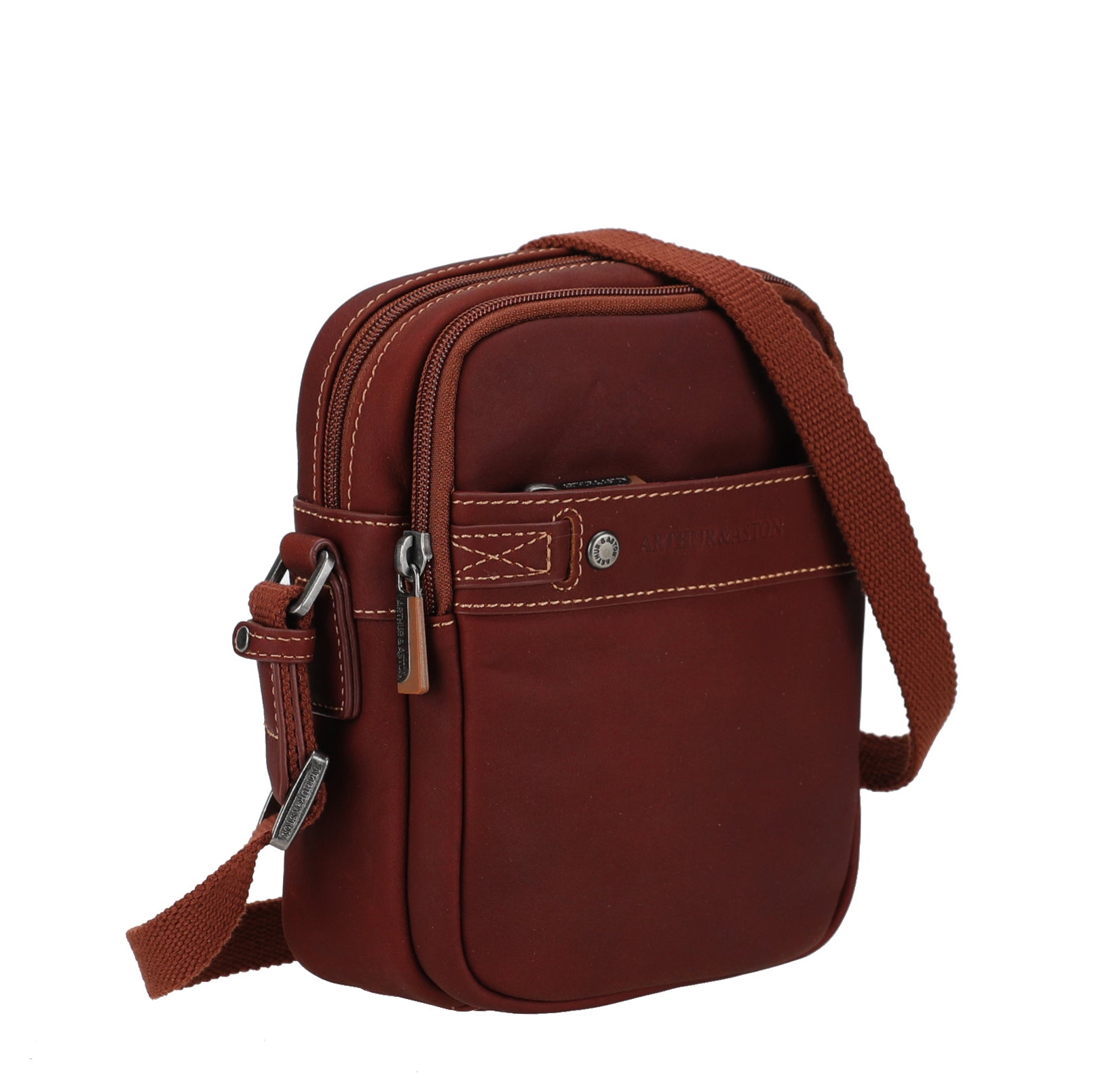 arthur-et-aston-n-ro-petit-sac-travers-chataigne-cuir image 6