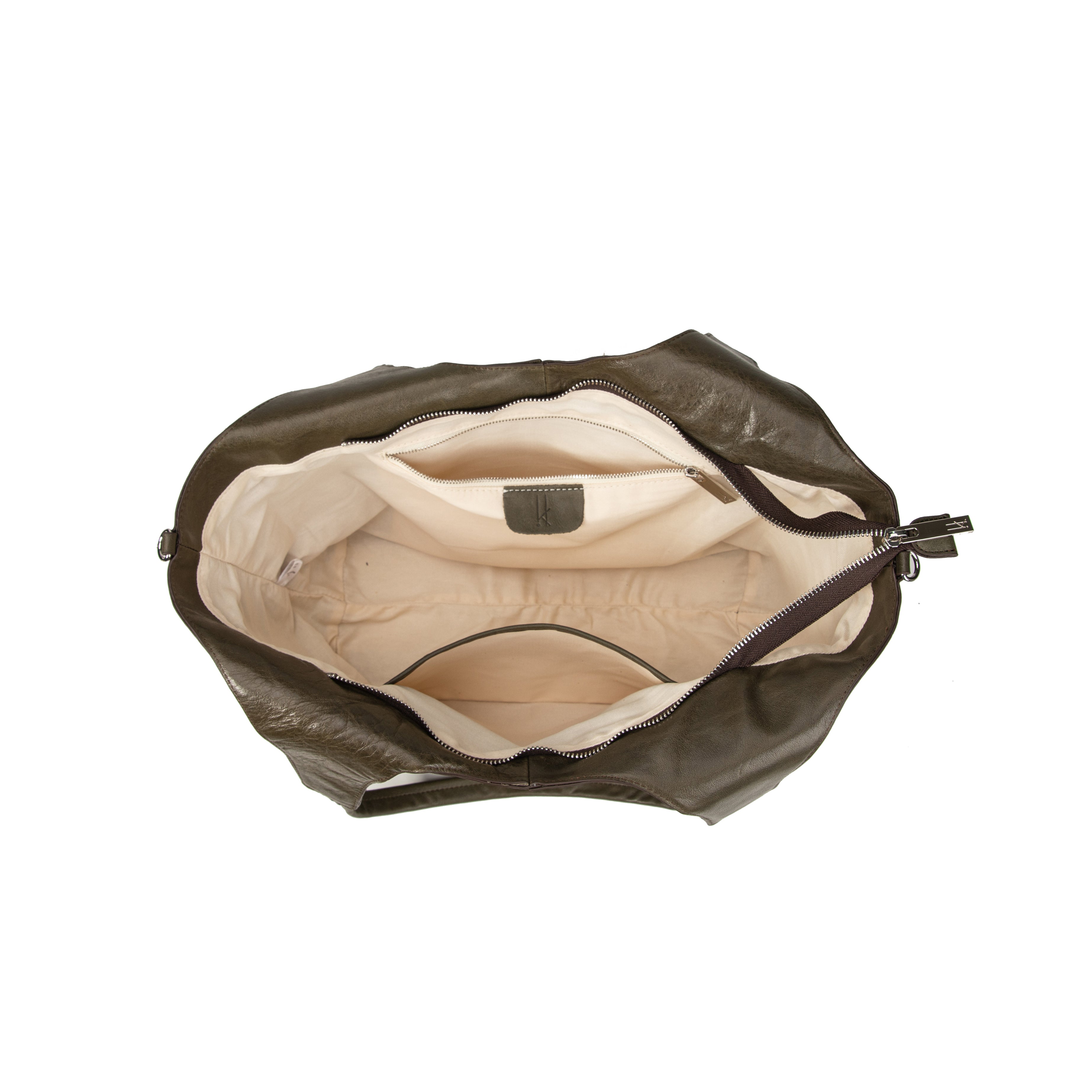 kate-lee-nouvelle-ligne-kl-meline-sac-cuir-gris-fonc image 3