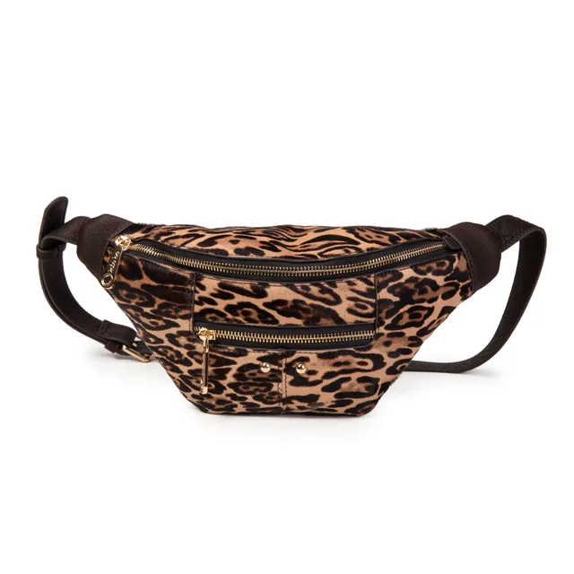 kate-lee-banane-triomf-sac-banane-camel-l-opard-vachette image 1