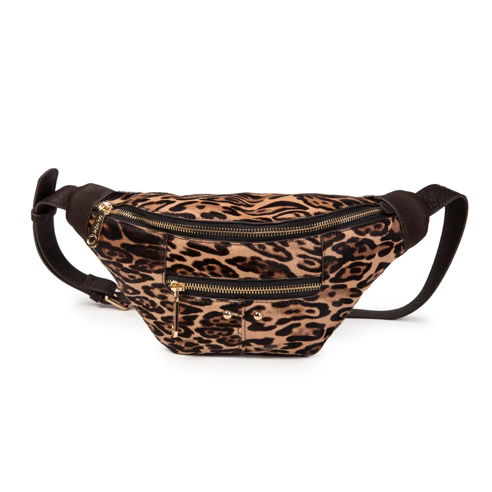 kate-lee-banane-triomf-sac-banane-camel-l-opard-vachette image 1