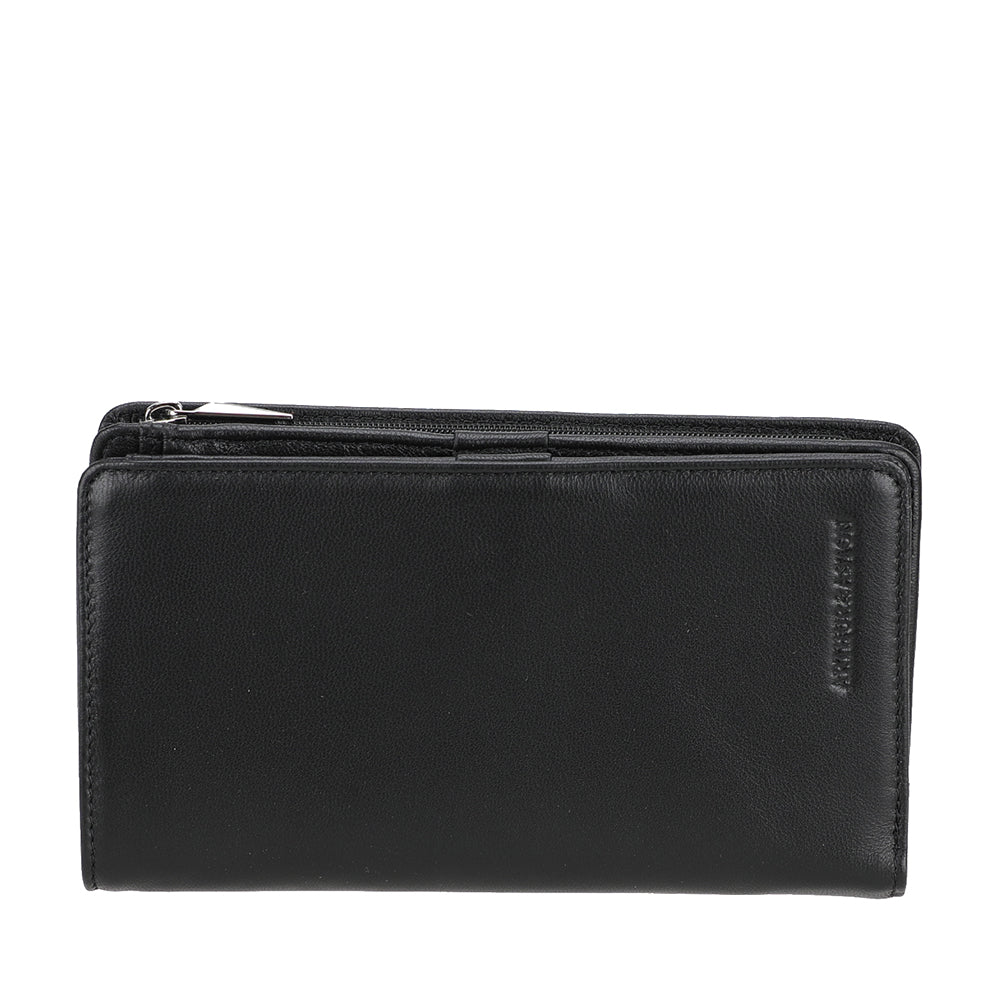 arthur-et-aston-riley-grand-portefeuille-noir-agneau-rfid image 1