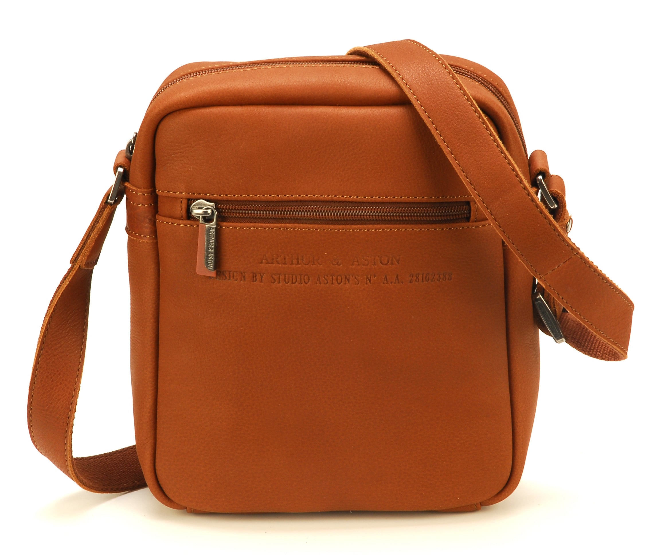 arthur-et-aston-oscar-petit-sac-travers-cuir-ch-taigne image 8