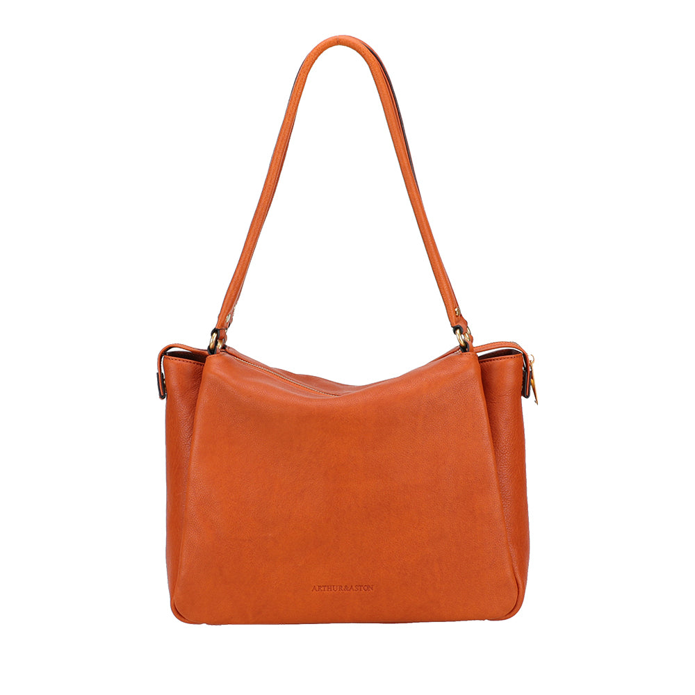 arthur-et-aston-elsa-sac-shopping-paule-cuir-noir-31-cm image 5
