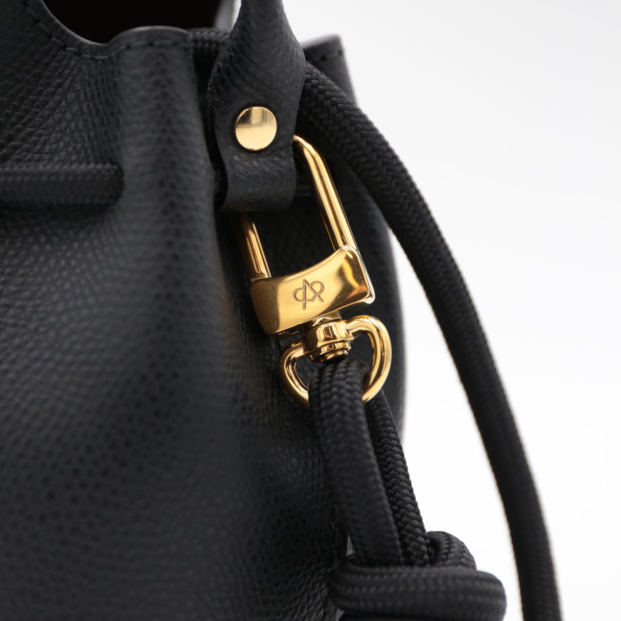 atelier-penso-mini-bucket-sac-seau-cuir-noir-bandouli-re-corde image 5