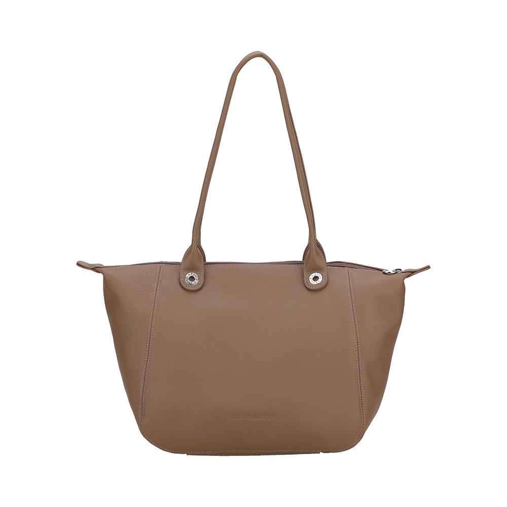 arthur-et-aston-louisa-moyen-cabas-cognac-cuir-vachette image 7