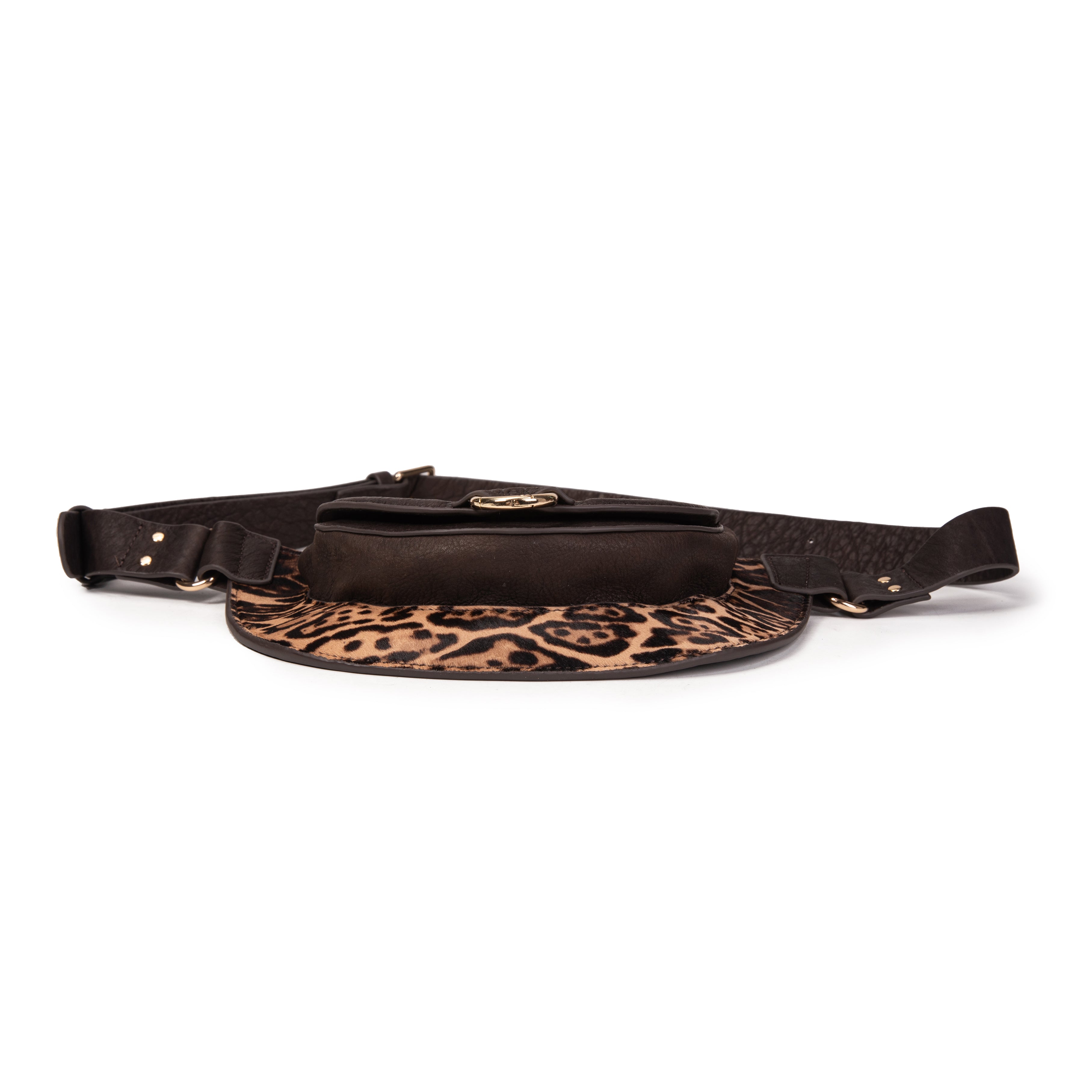 kate-lee-ully-sac-banane-cuir-l-opard-camel image 5