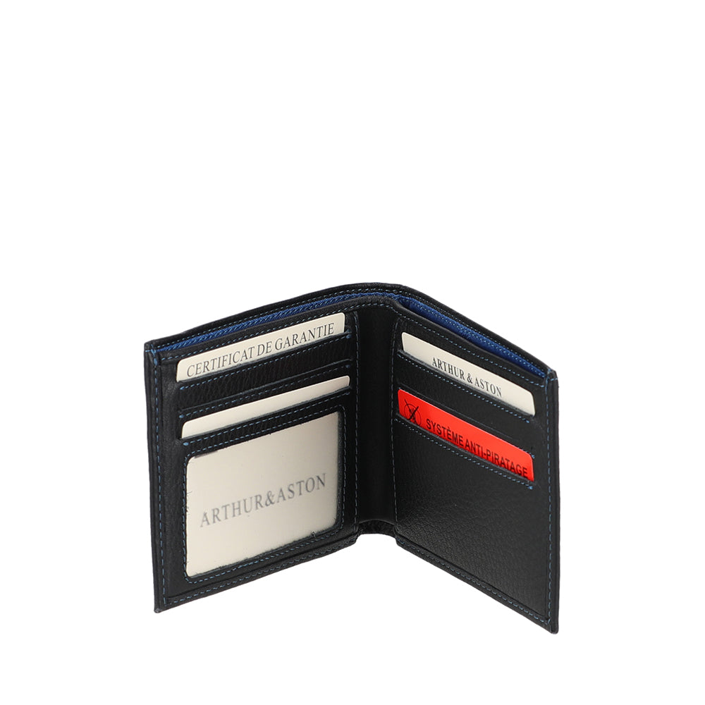 arthur-et-aston-ange-porte-cartes-cuir-cognac-italien image 8