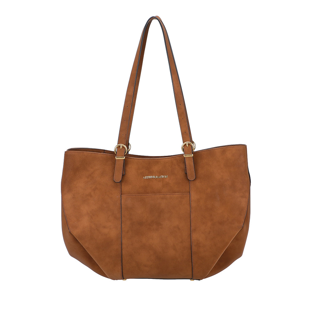 arthur-et-aston-madelena-sac-cabas-l-cuir-noir-femme image 7