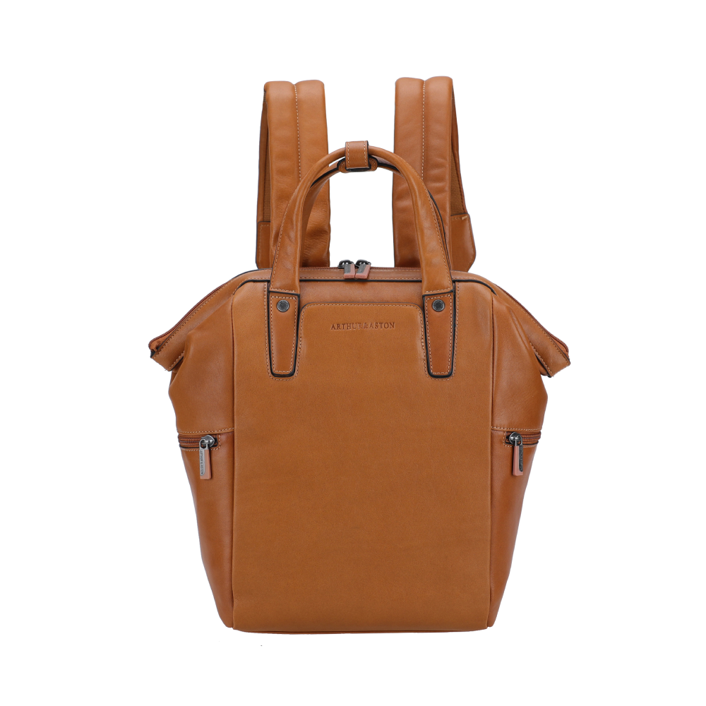 arthur-et-aston-l-on-sac-dos-cuir-noir-compact image 5