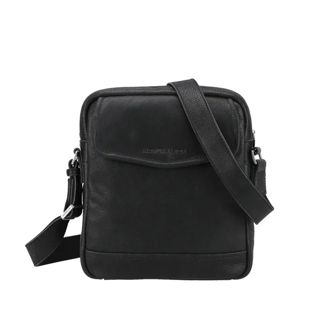 arthur-et-aston-owen-sac-travers-xl-cuir-noir image 1