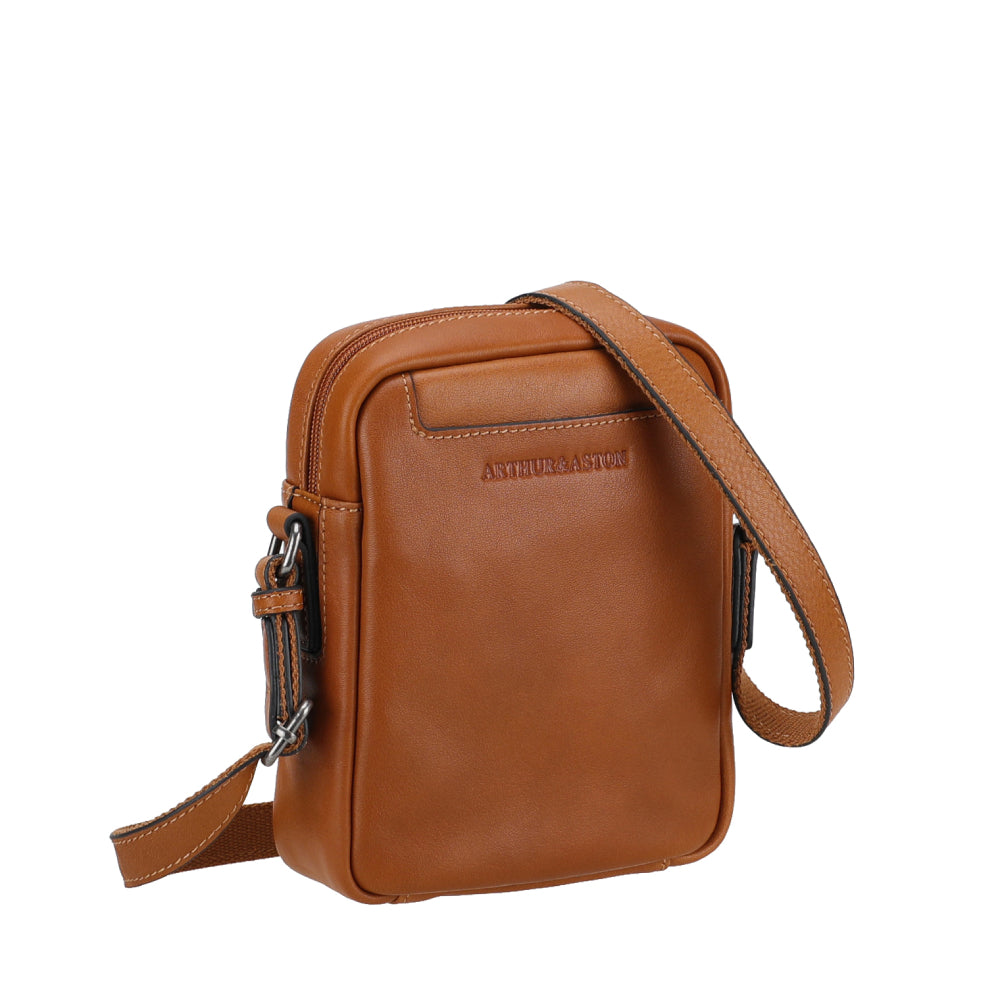 arthur-et-aston-l-on-sac-travers-cuir-petit-mod-le-noir image 6