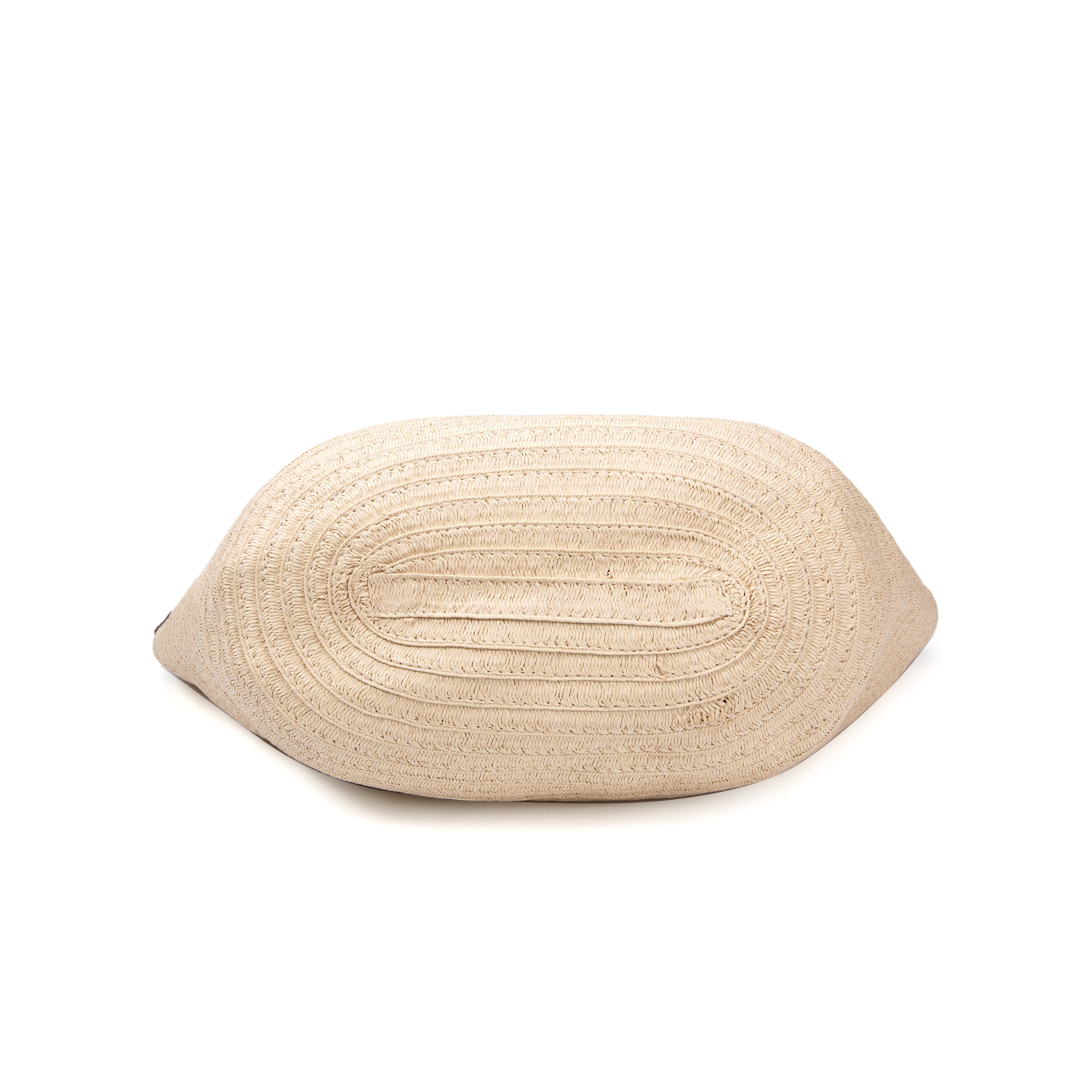 kate-lee-patty-sac-cabas-paille-gris-fonc image 5
