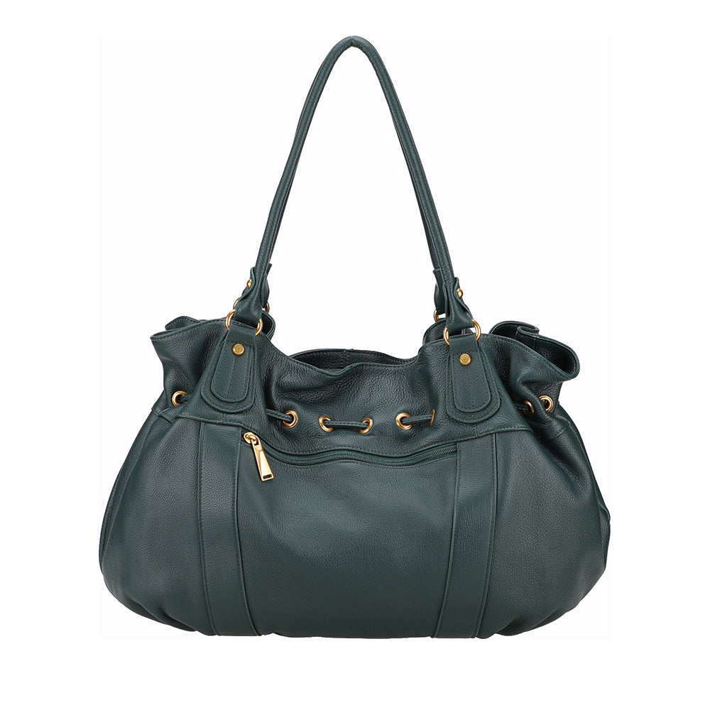 arthur-et-aston-camille-xl-sac-paule-cuir-vert image 3