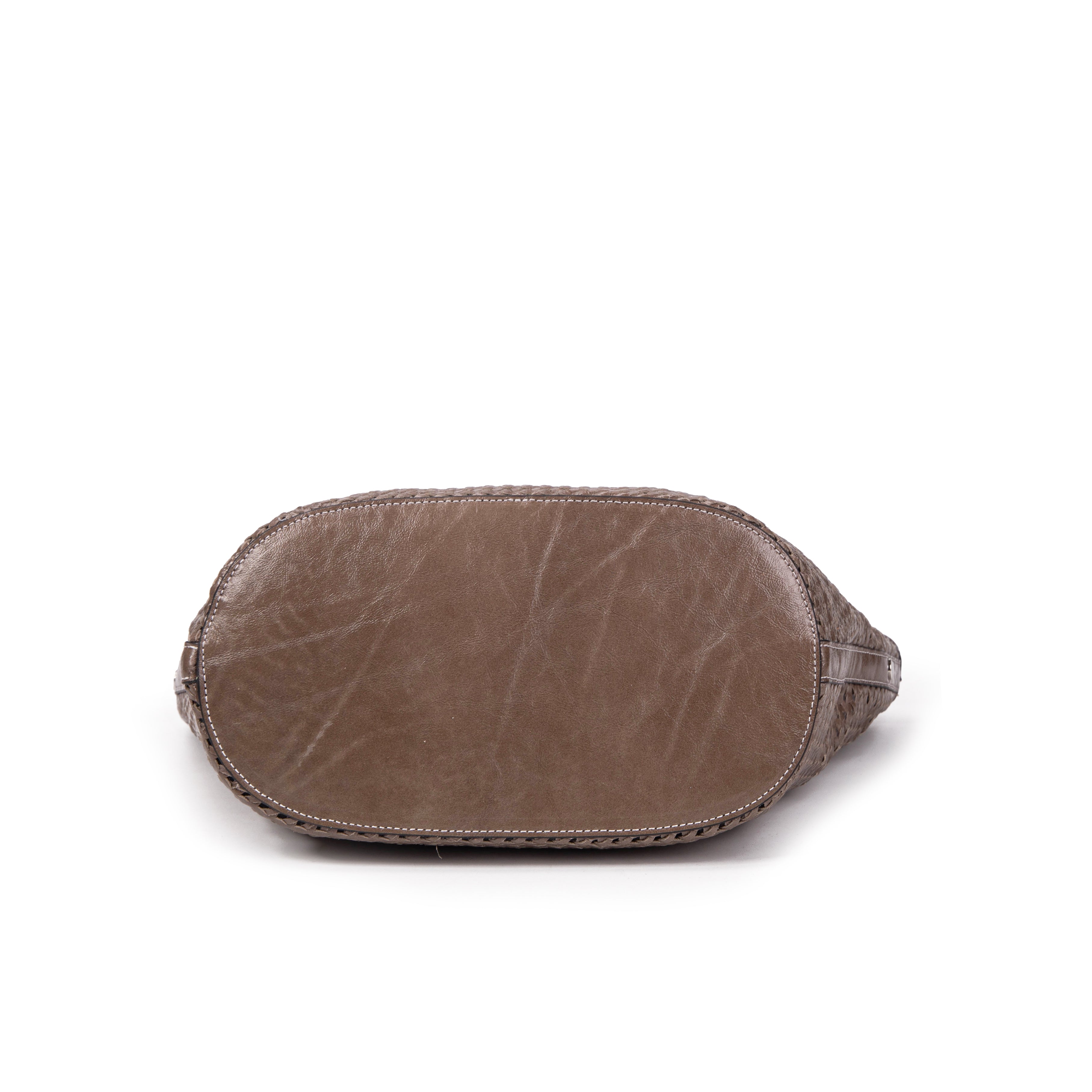 kate-lee-ofine-sac-cabas-cuir-tress-taupe image 5