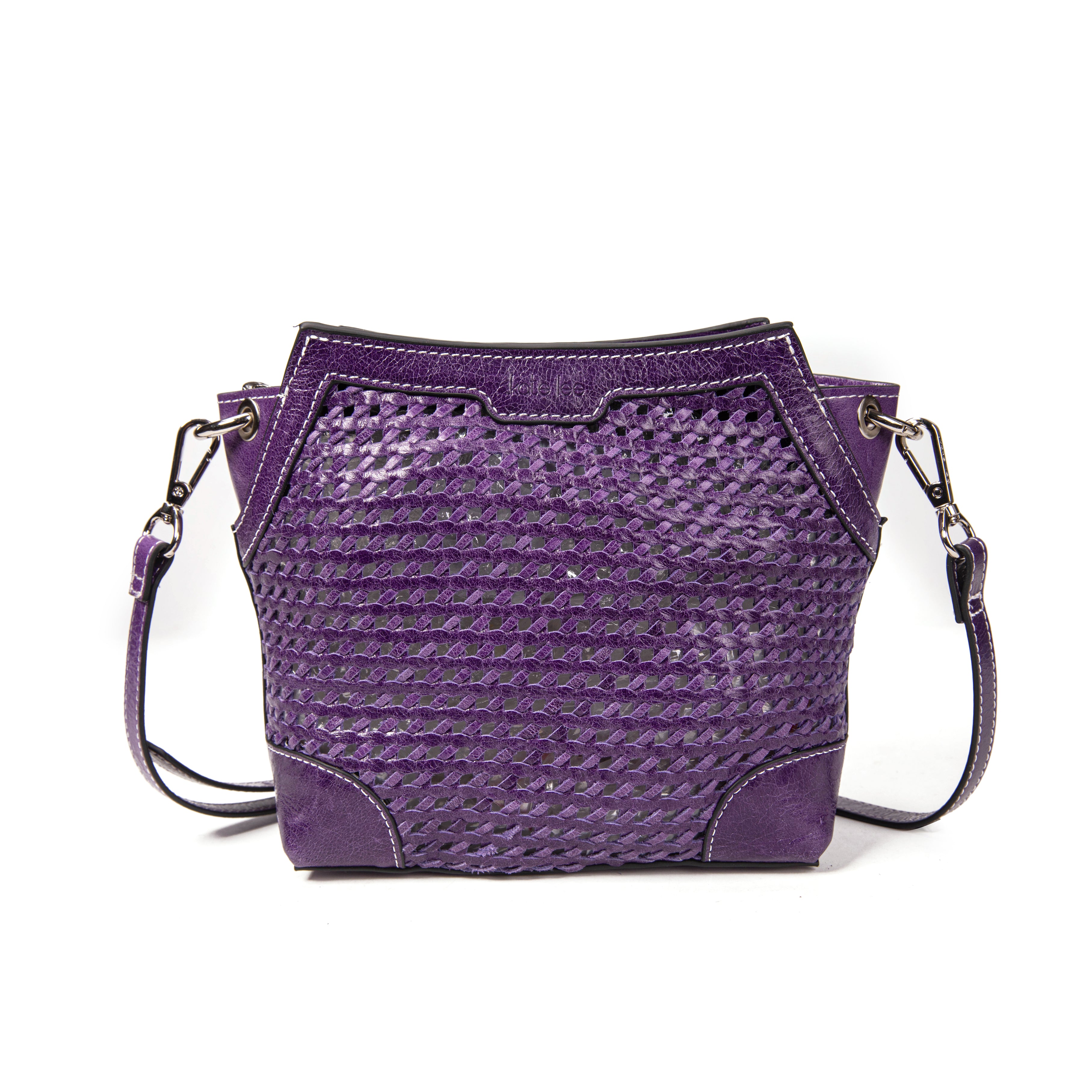 kate-lee-bonbon-tane-sac-bandouli-re-tress-violet image 1