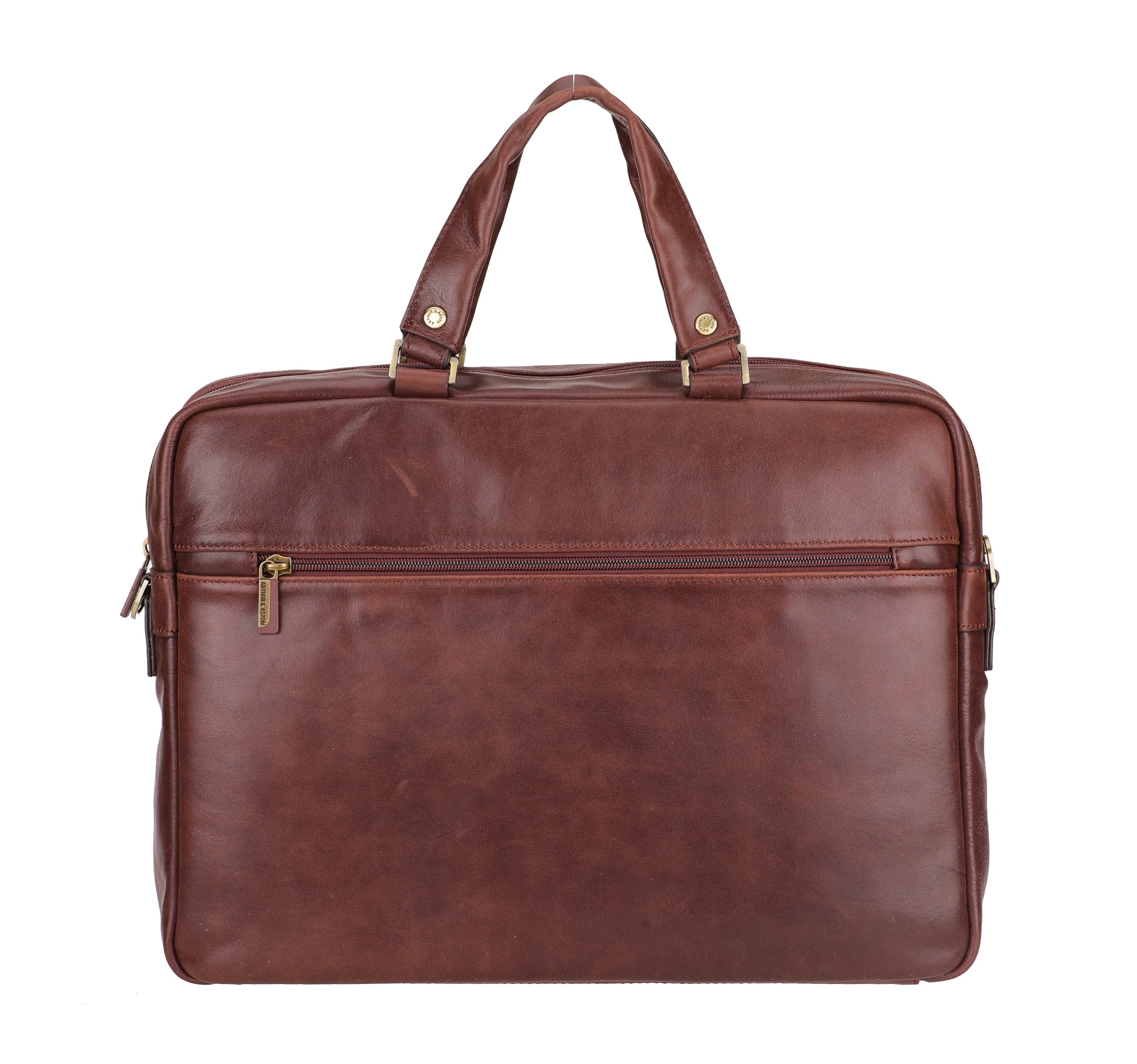 arthur-et-aston-martin-porte-document-cuir-cognac image 5
