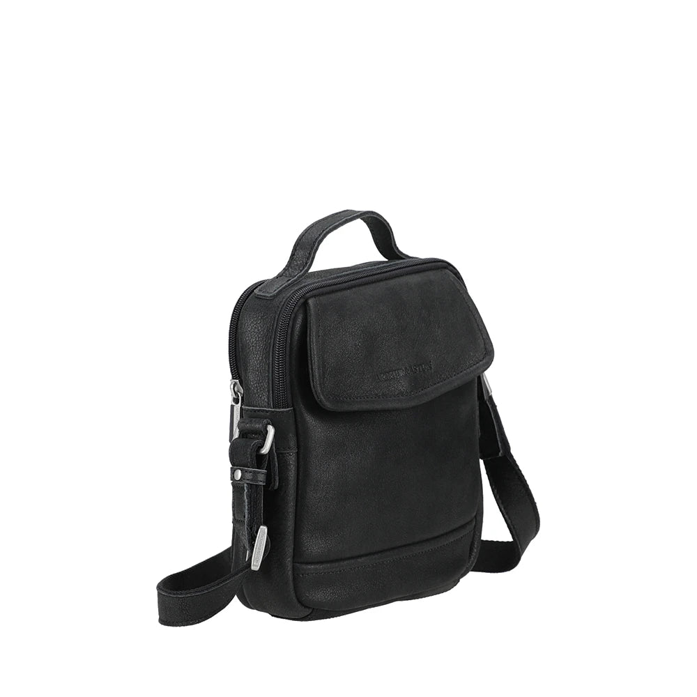 arthur-et-aston-owen-m-sacoche-cuir-noir-19-cm image 2