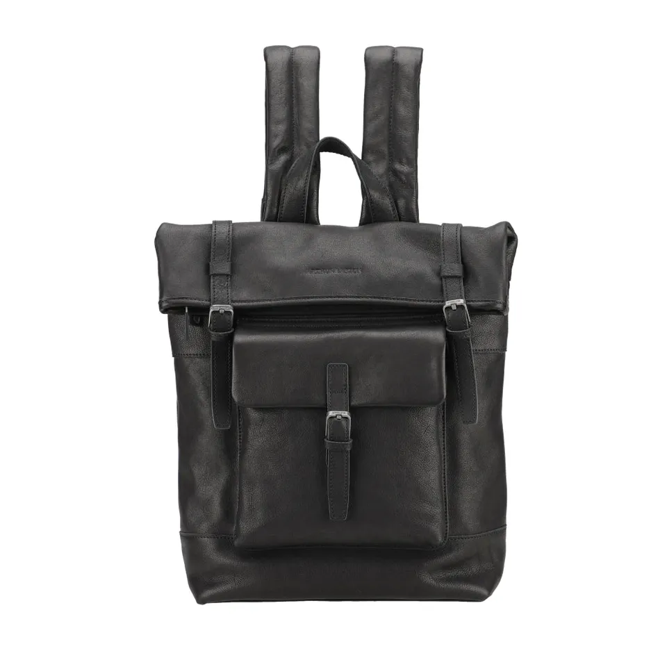 arthur-et-aston-rory-sac-dos-cuir-noir-s-a4 image 1