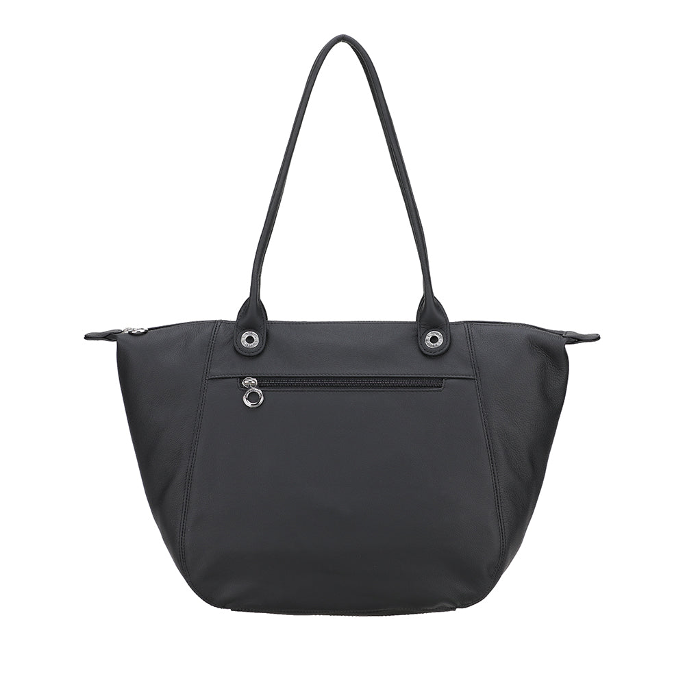 arthur-et-aston-louisa-grand-sac-cabas-cuir-noir image 3