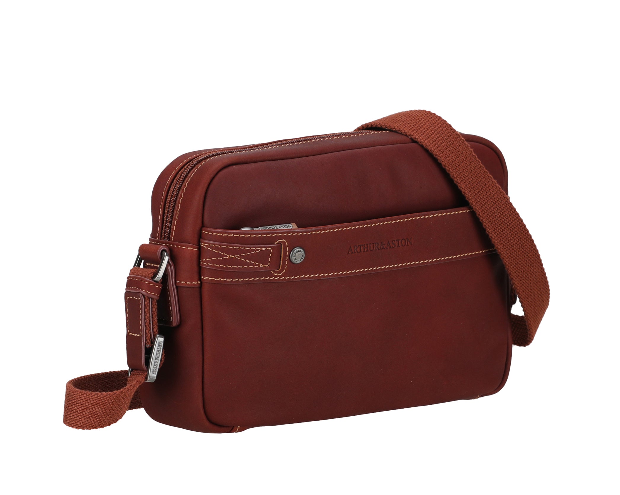 arthur-et-aston-n-ro-petite-besace-cuir-ch-taigne image 2