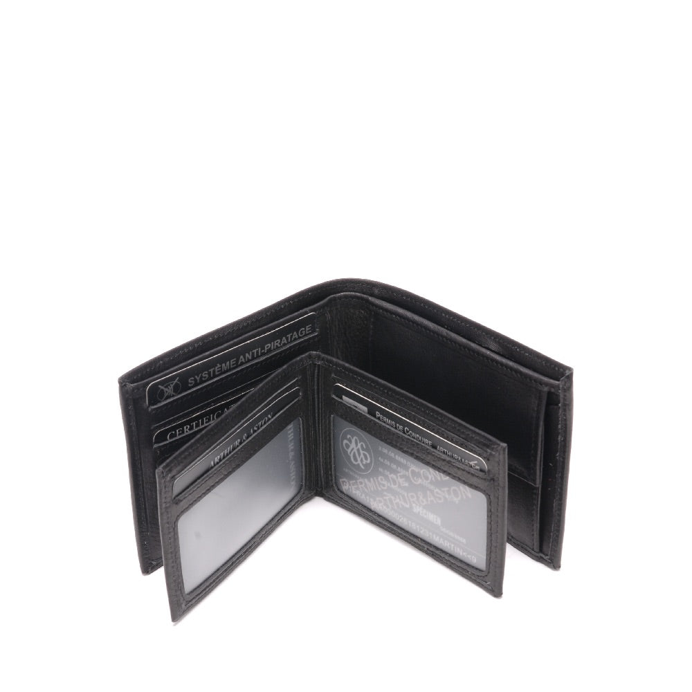 arthur-et-aston-pablo-duo-portefeuille-porte-cartes-noir image 4