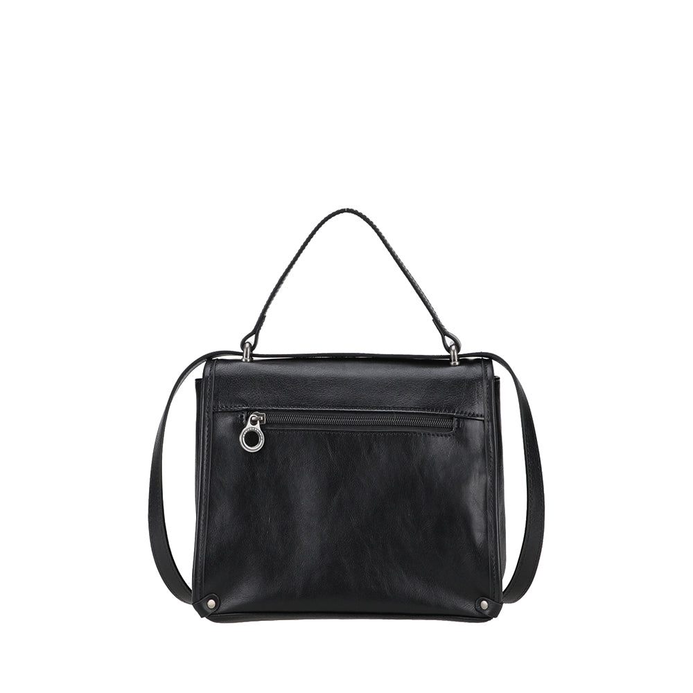 arthur-et-aston-edith-sac-main-cuir-bleu-rabat-femme image 7