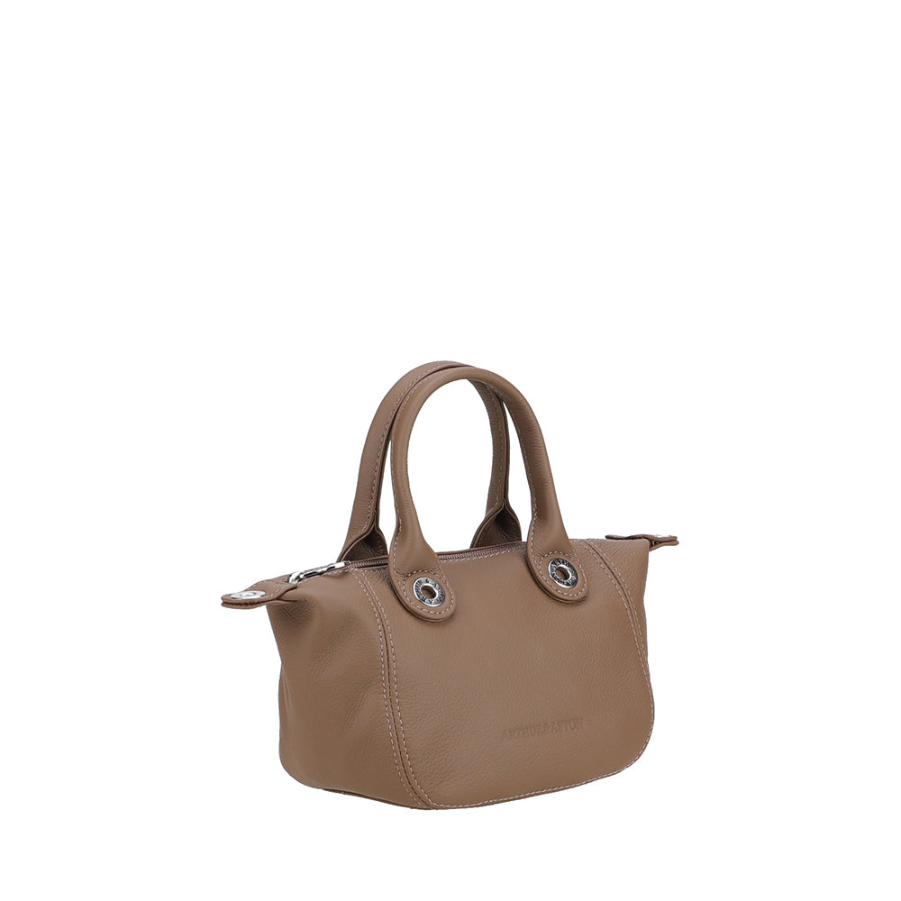 arthur-et-aston-louisa-mini-sac-cabas-cuir-camel-bandouli-re image 6