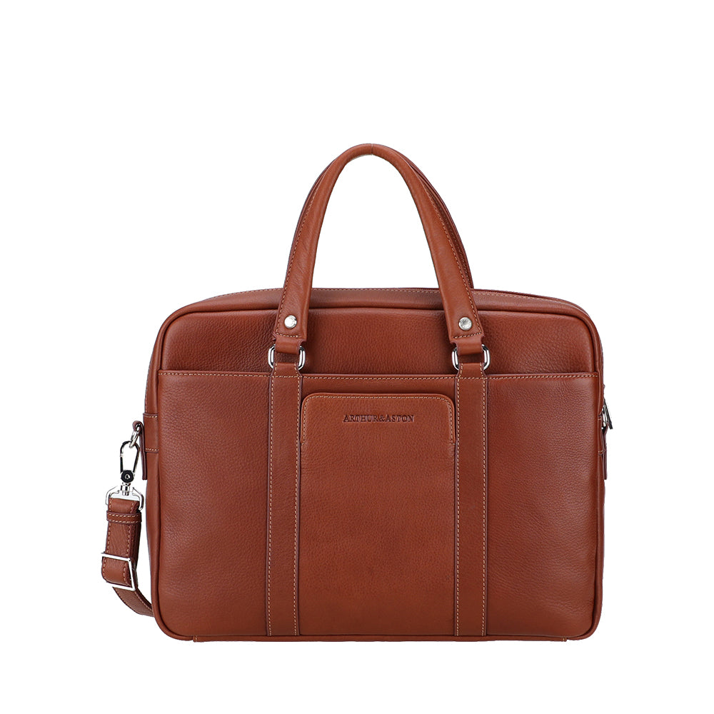 arthur-et-aston-ange-porte-documents-s-cuir-cognac-homme image 1