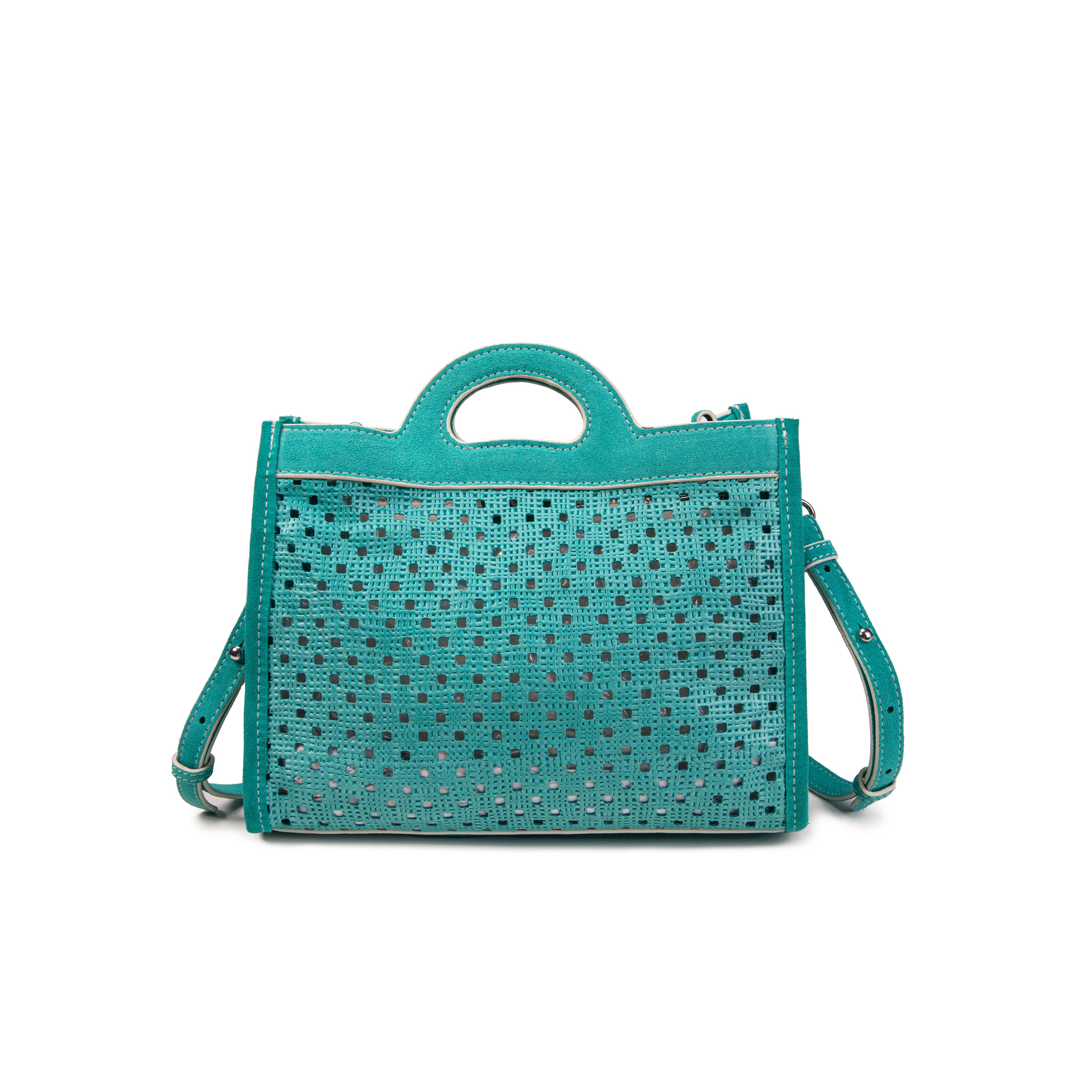 kate-lee-m-gae-sac-cabas-turquoise-vachette-perfor-e image 4