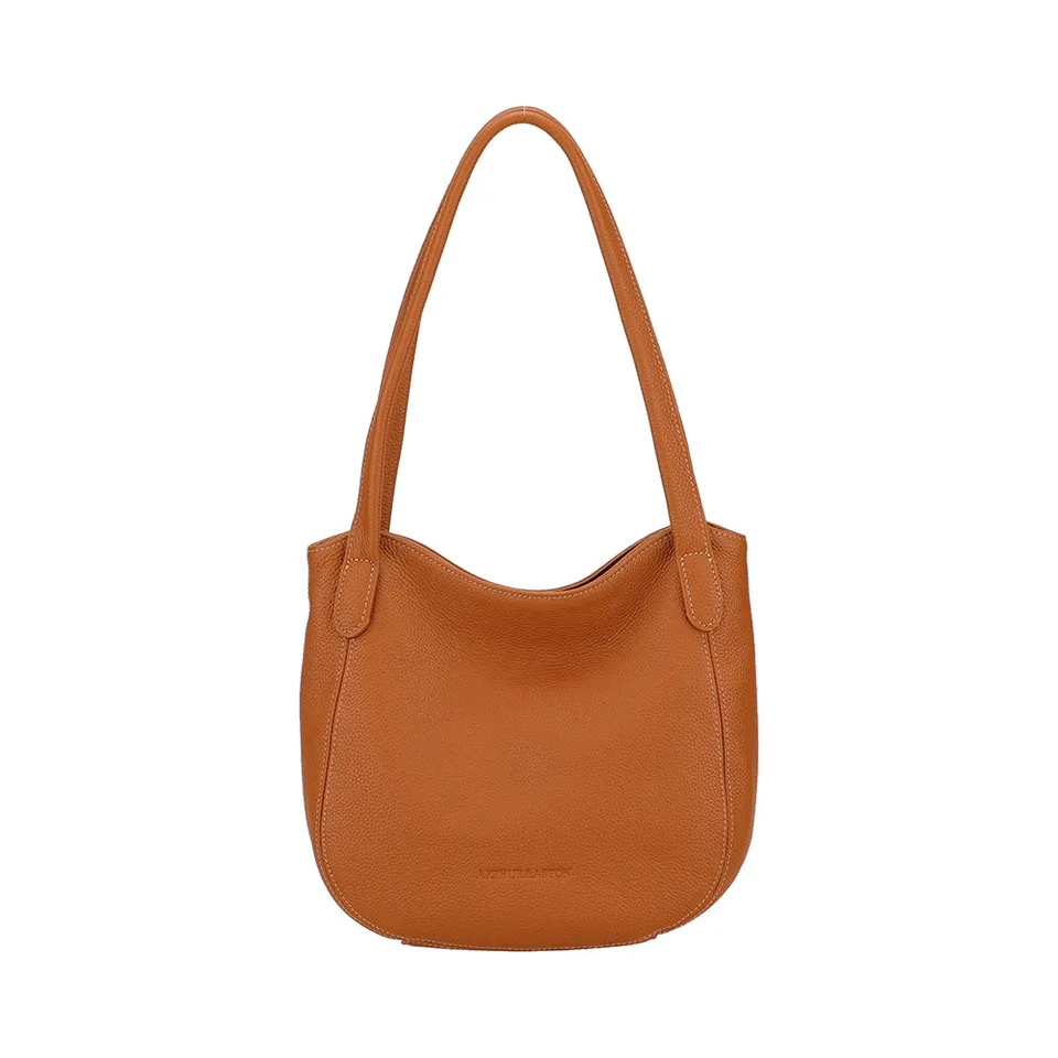 arthur-et-aston-rosalia-s-sac-shopping-cognac-vachette image 1