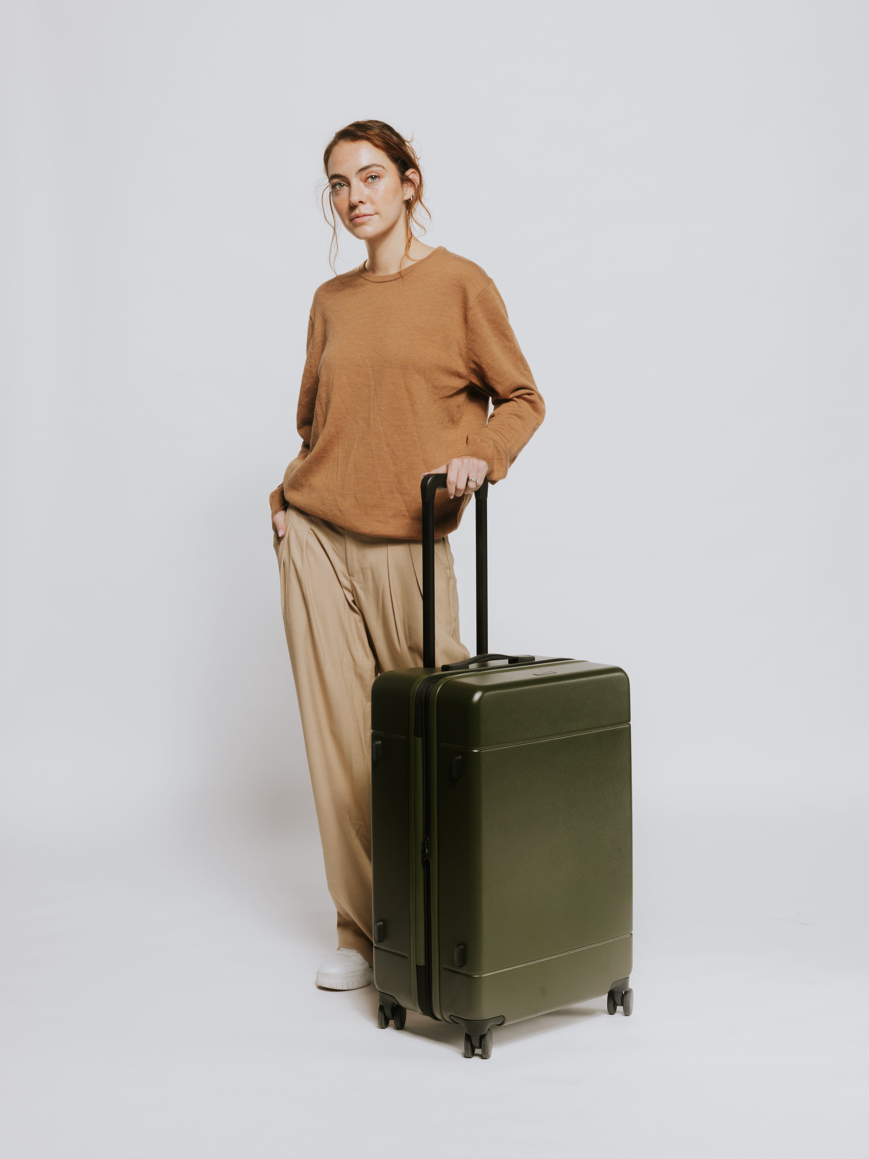 calpak-hue-valise-rigide-medium-chocolat-extensible image 7