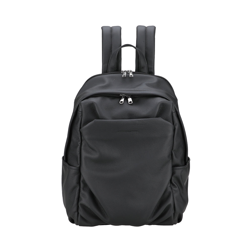arthur-et-aston-sim-on-sac-dos-cuir-noir-grain image 2