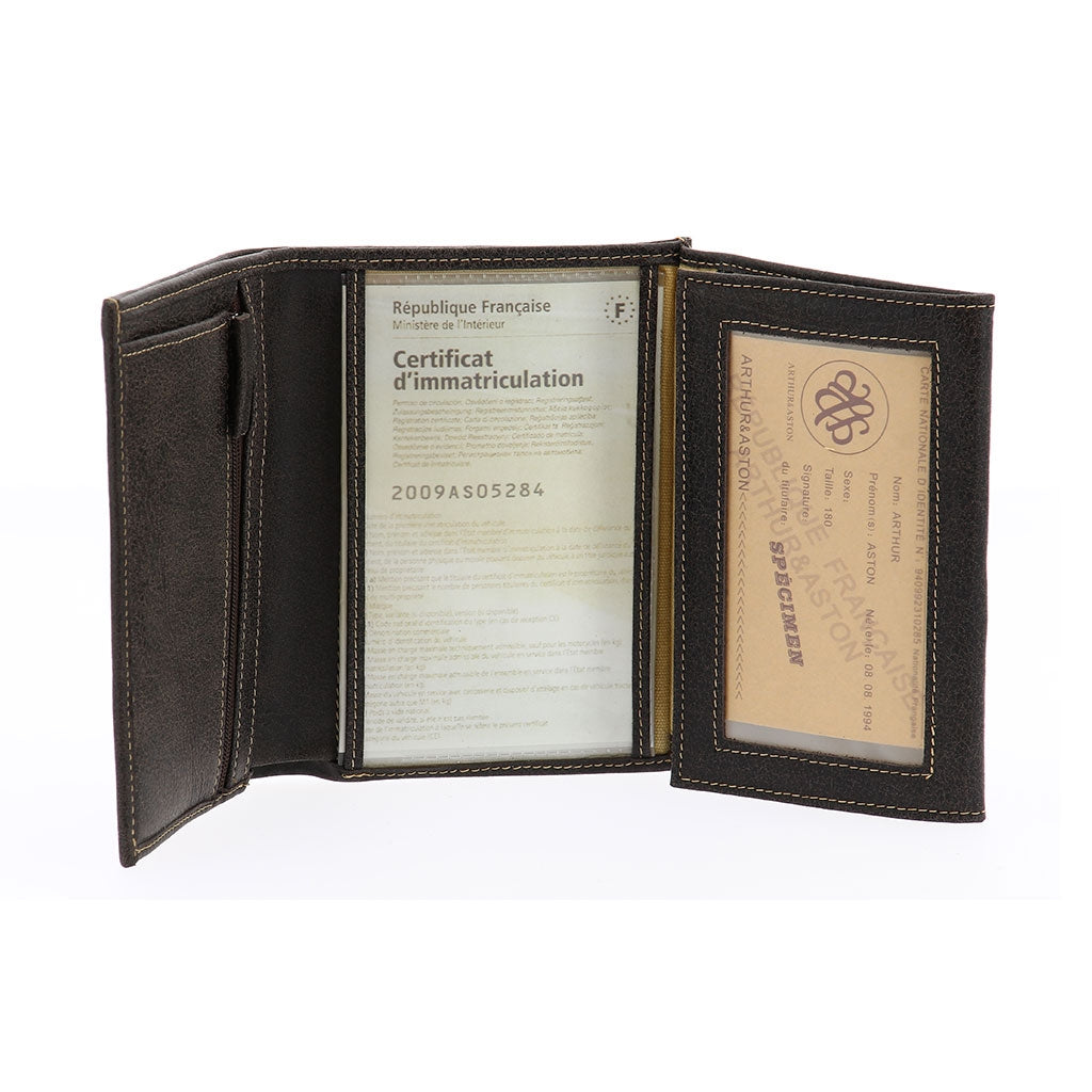 arthur-et-aston-cristiano-portefeuille-cuir-marron-destroy-2 image 6