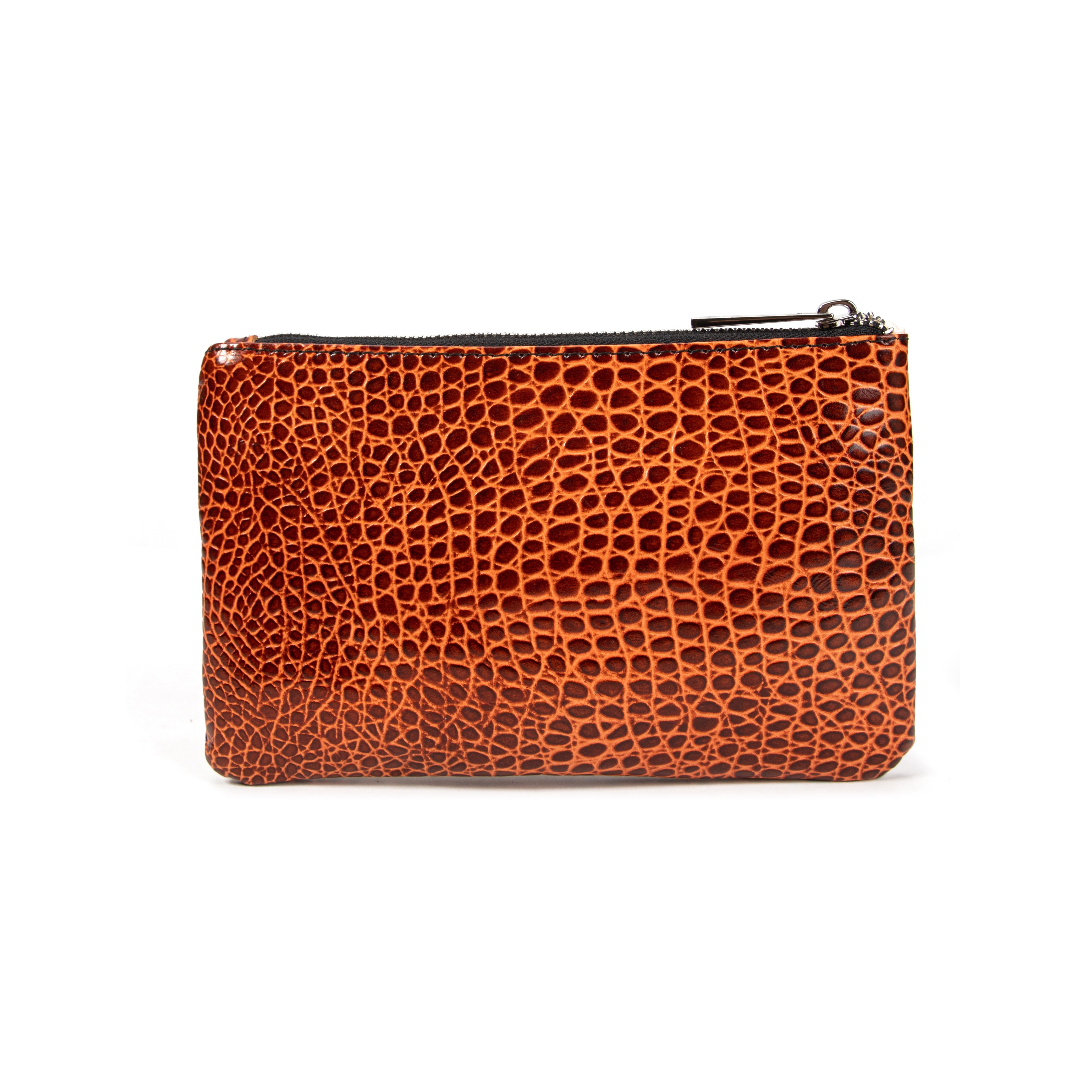 kate-lee-nouvelle-ligne-kl-pochette-zipp-e-l-cuir-croco-orange image 2