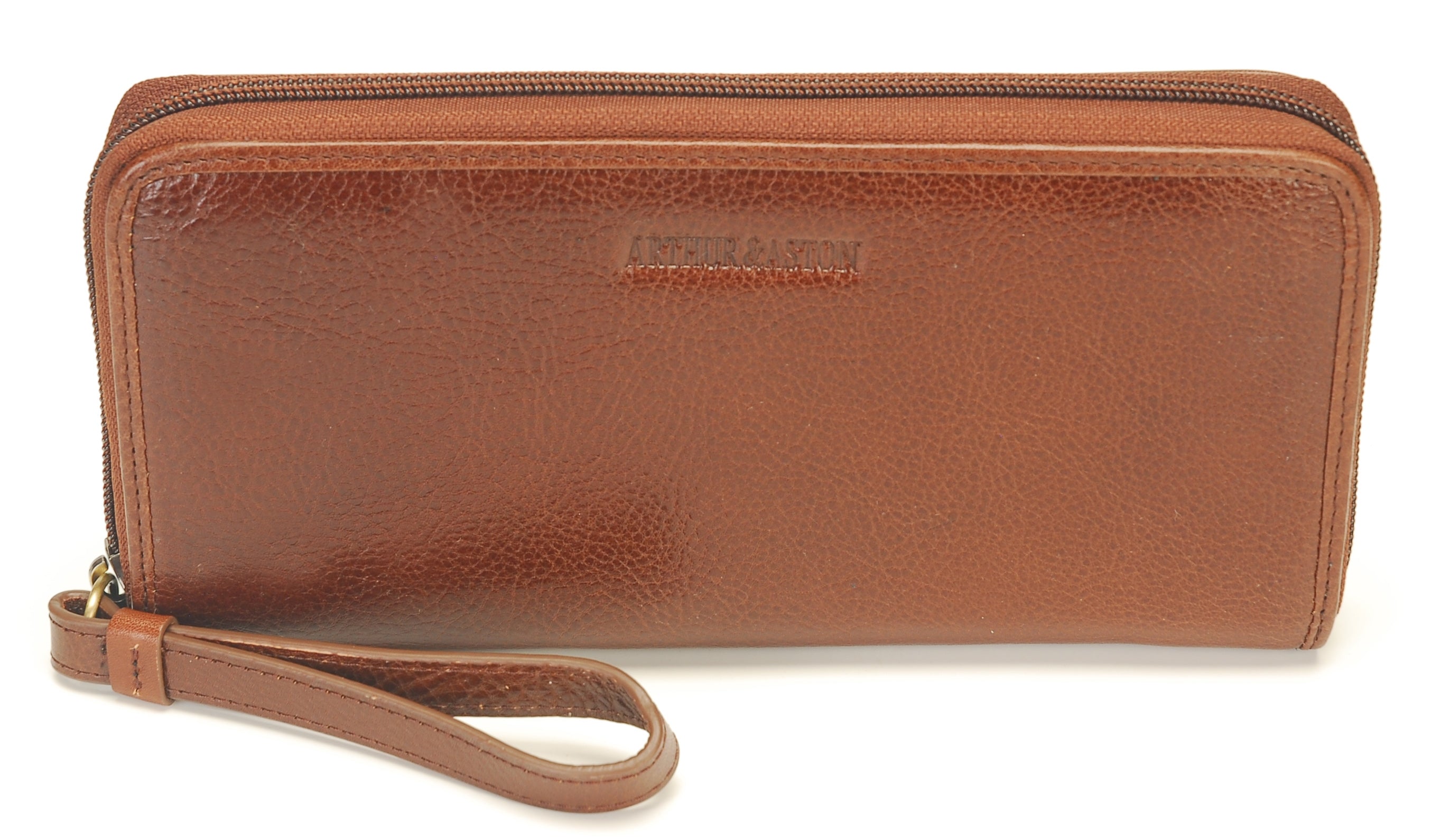 arthur-et-aston-edith-portefeuille-cuir-cognac image 1