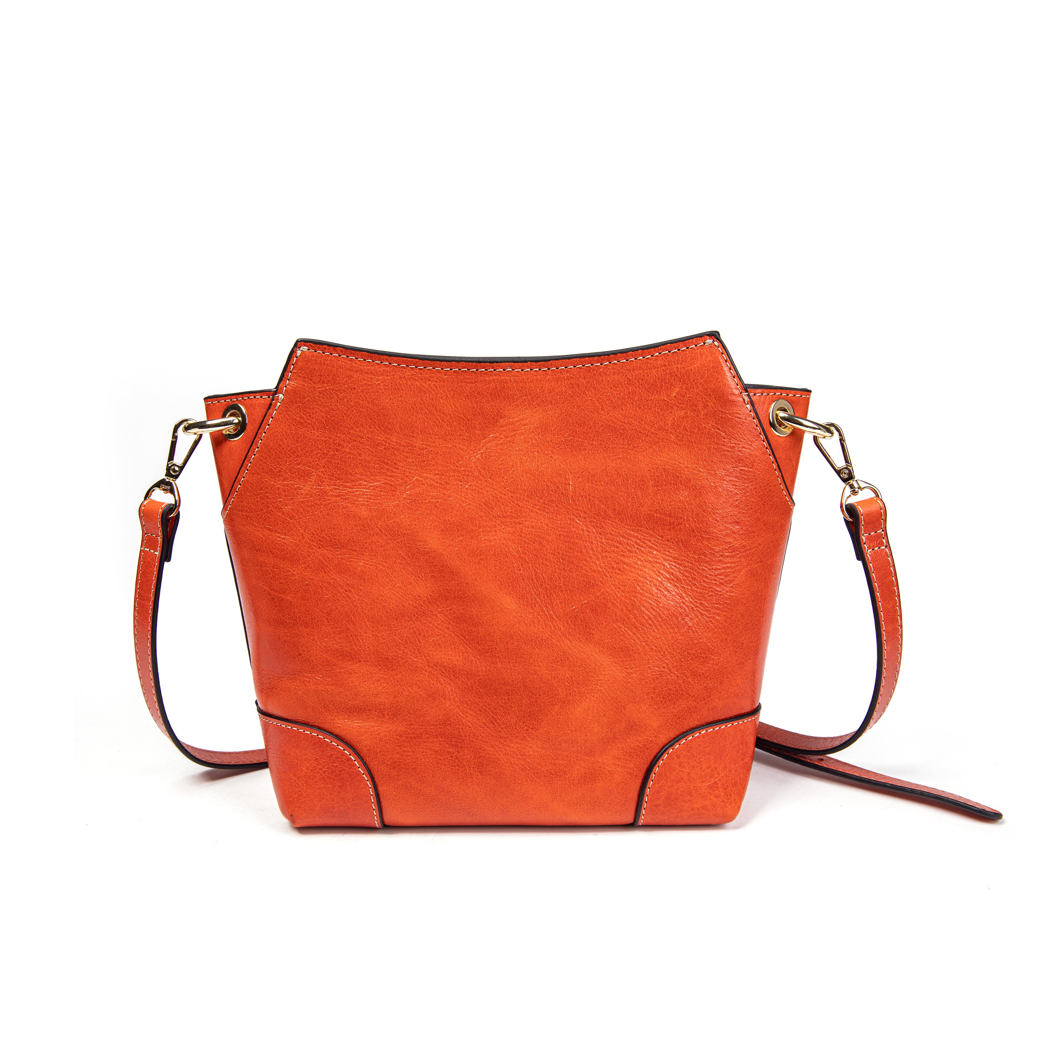 kate-lee-bonbon-tane-a-sac-bandouli-re-corail-vachette-glac-e image 4
