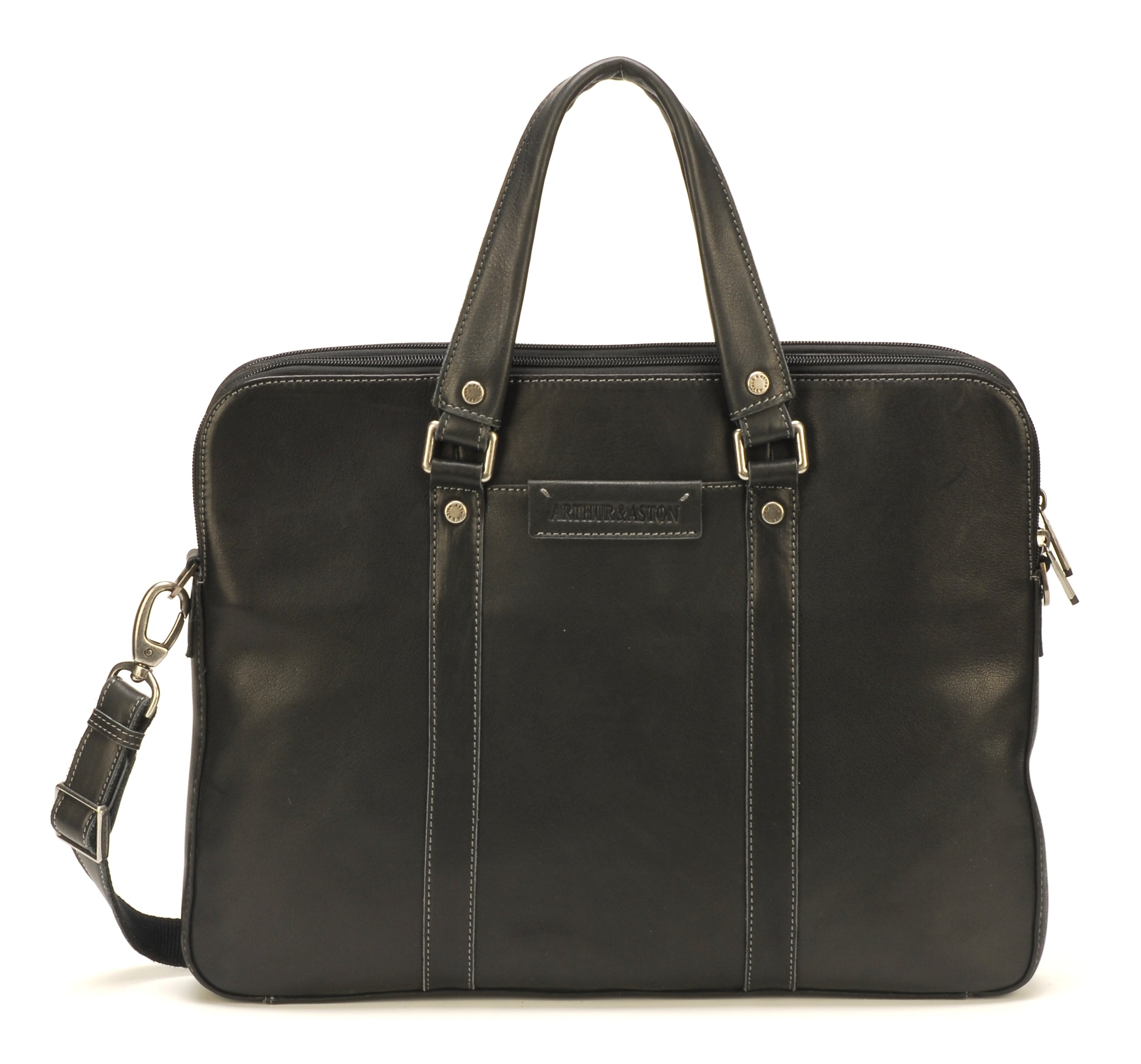 arthur-et-aston-johany-porte-documents-cuir-noir image 1